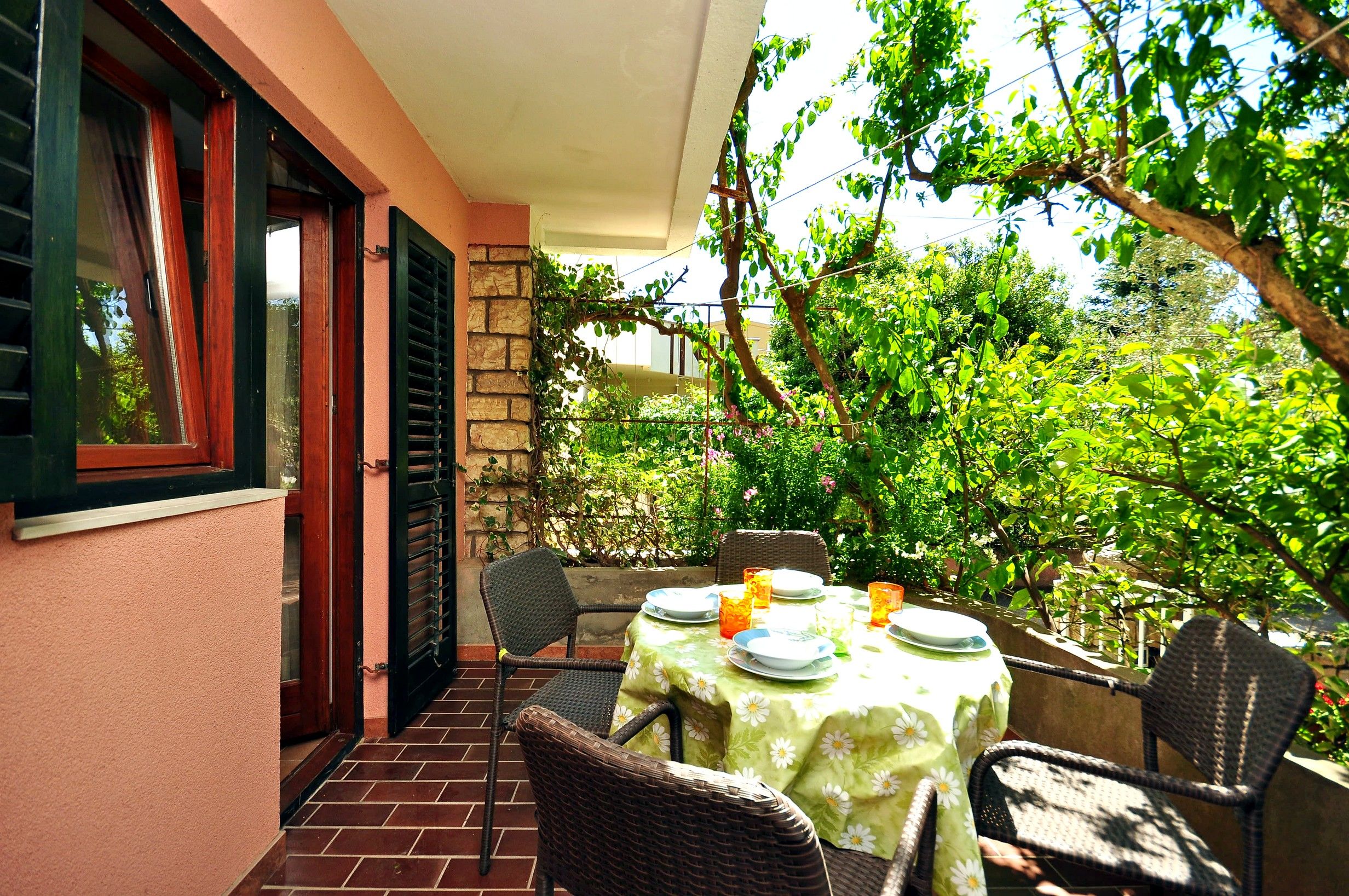 Ferienhaus in Novalja - island Pag (Kroatien) und 2 Hunde erlaubt