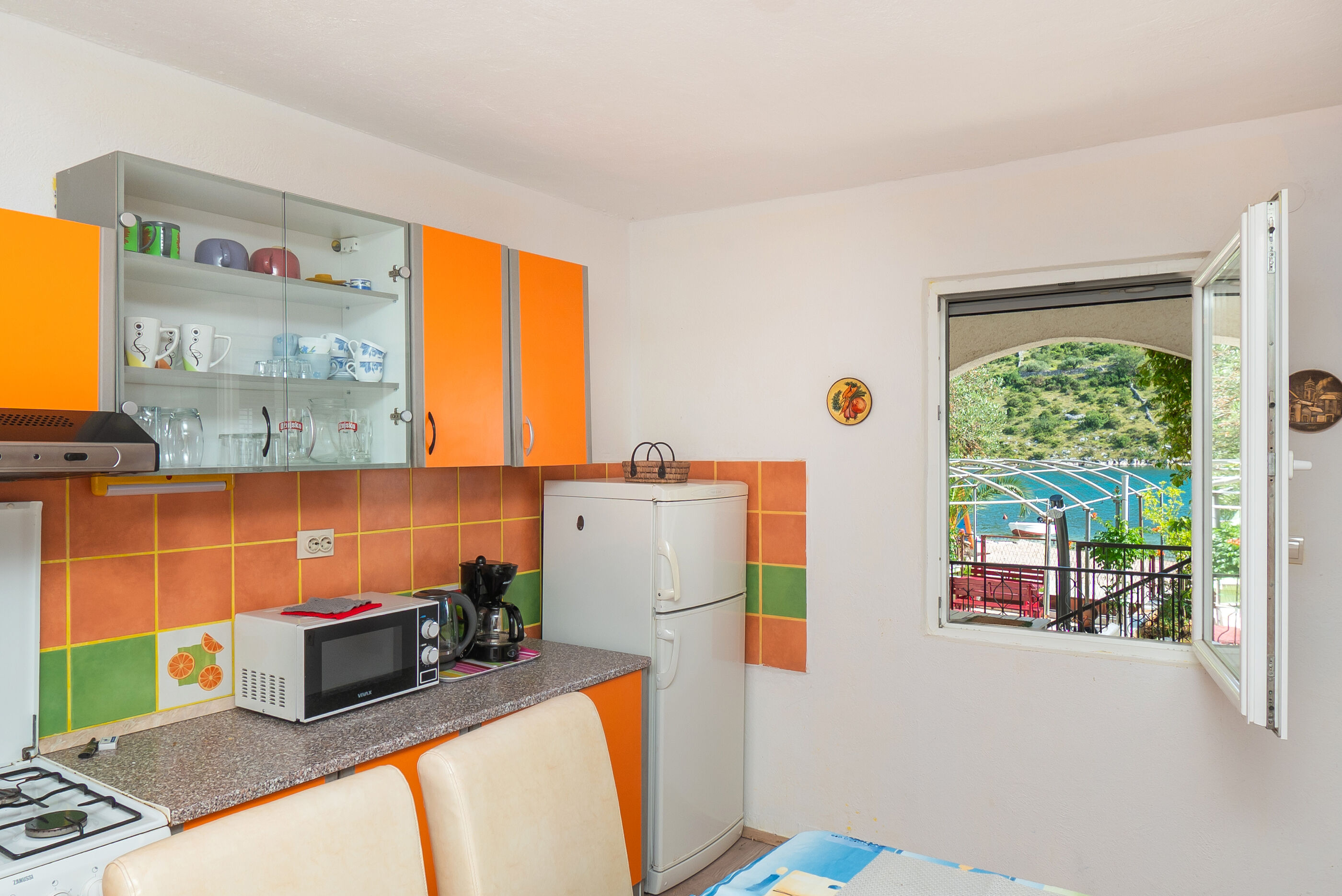 Vakantiehuis in Rogoznica (Kroatië) 2 honden zijn welkom