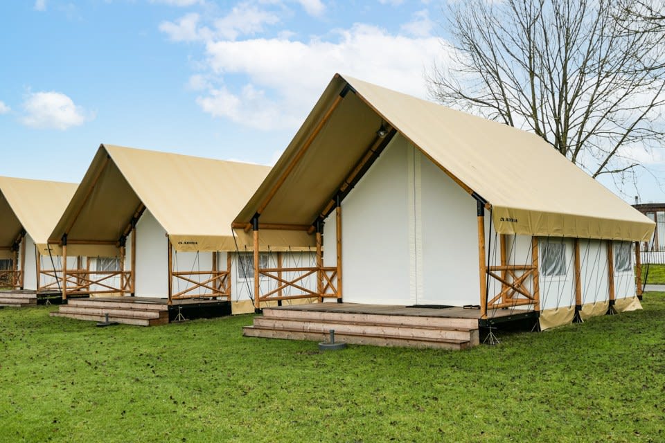 6 persons Glamping tent Hütte in den Niederlande