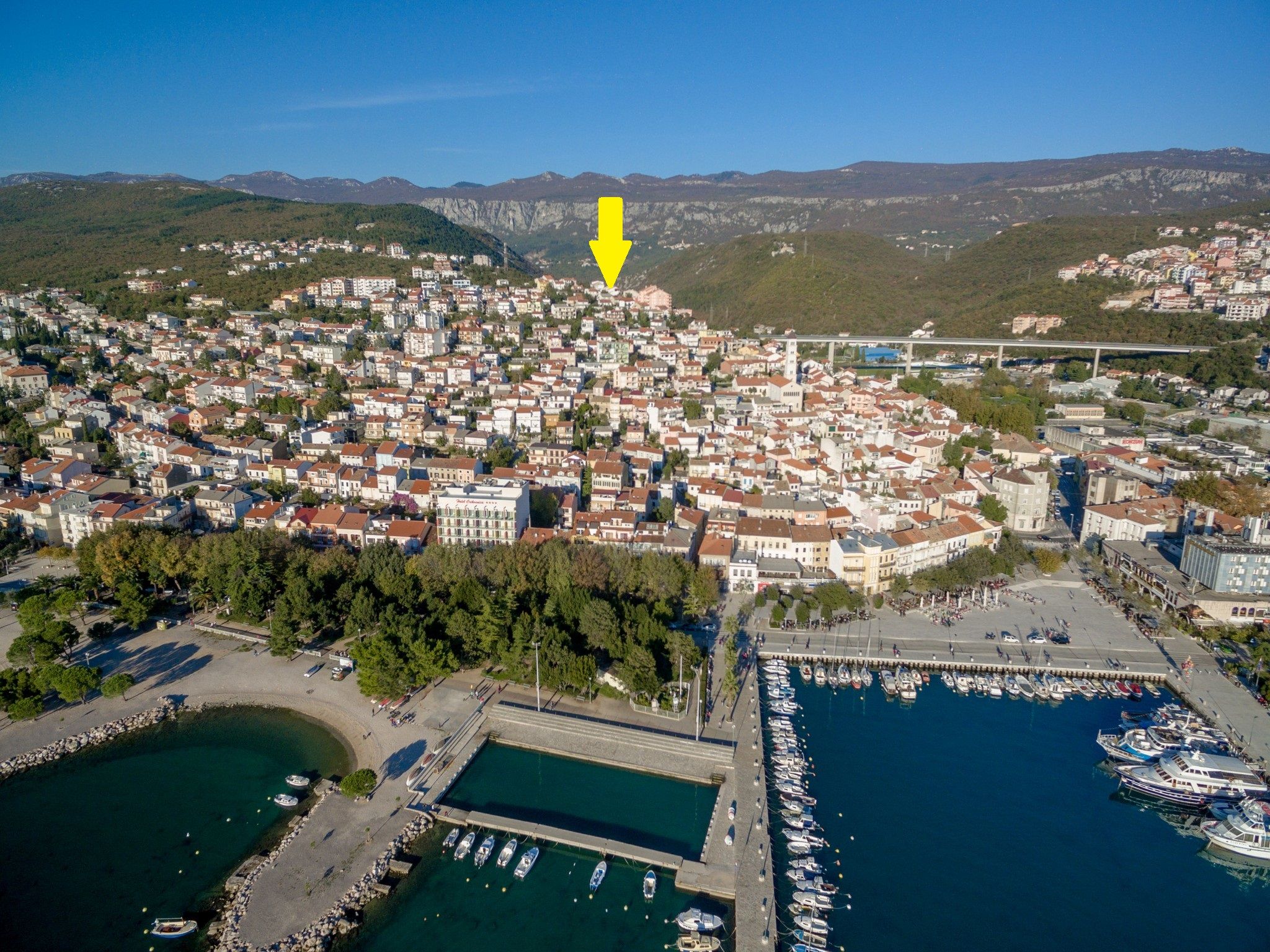 Ferienhaus in Crikvenica (Kroatien) und 2 Hunde erlaubt