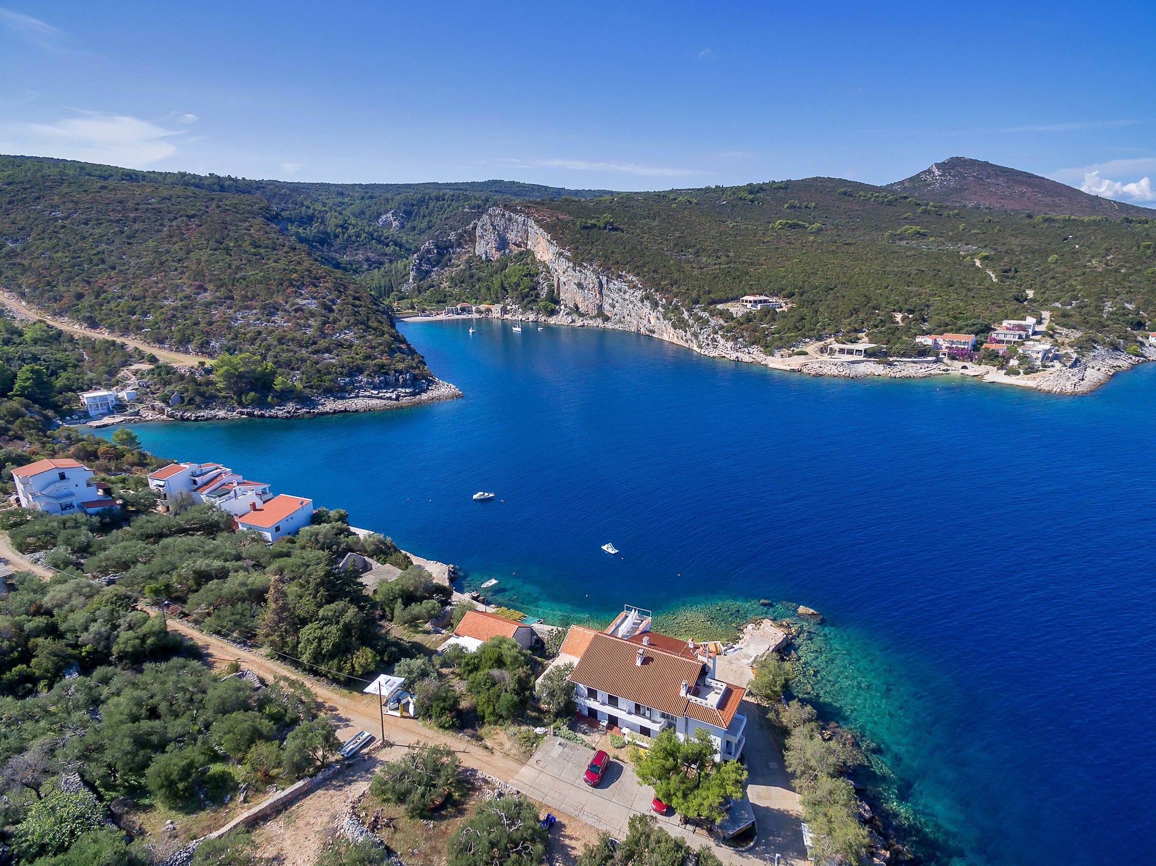 Ferienhaus in Gdinj - island Hvar (Kroatien) und 2 Hunde erlaubt