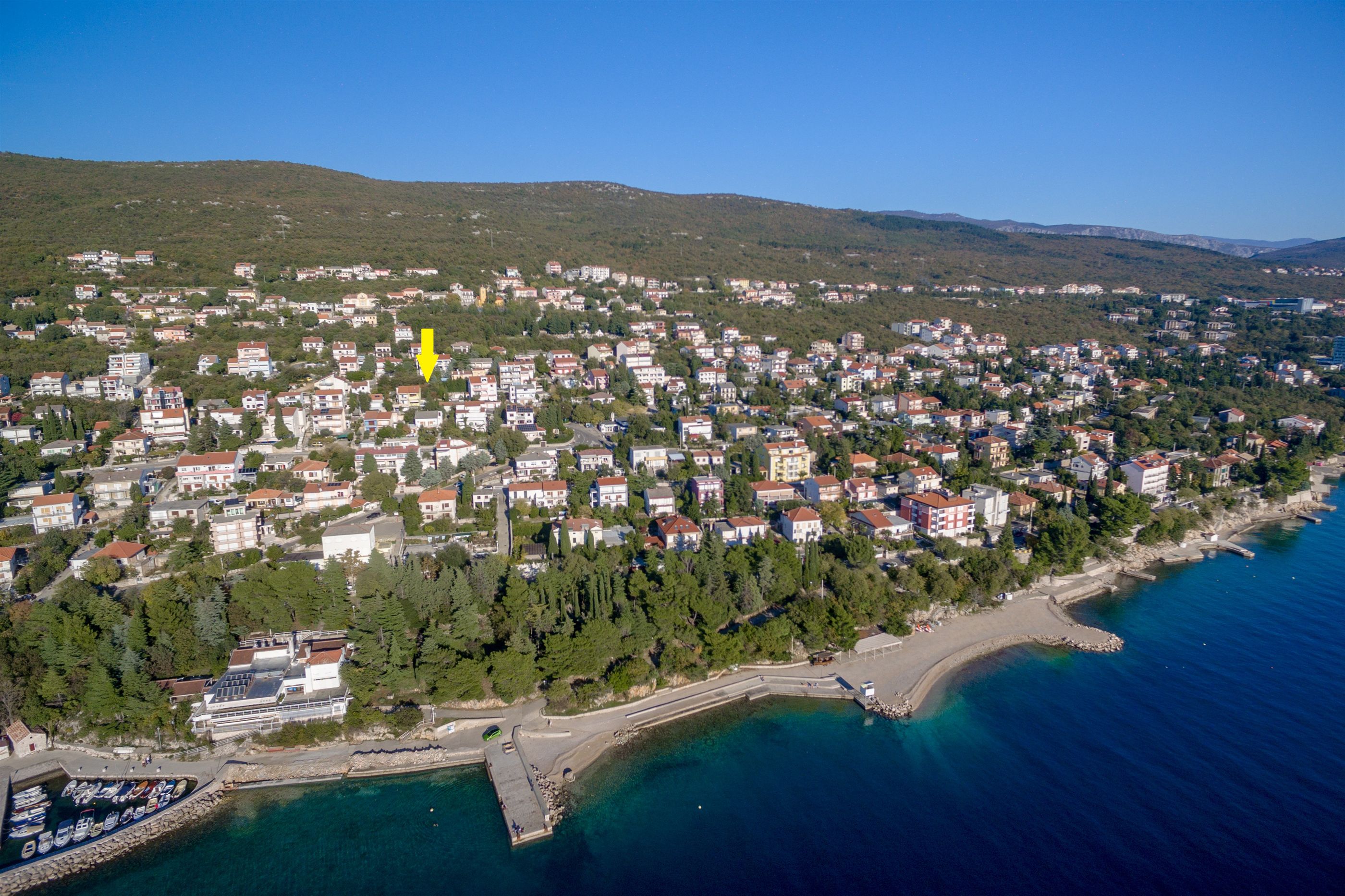 Ferienhaus in Dramalj (Crikvenica) (Kroatien) und 2 Hunde erlaubt