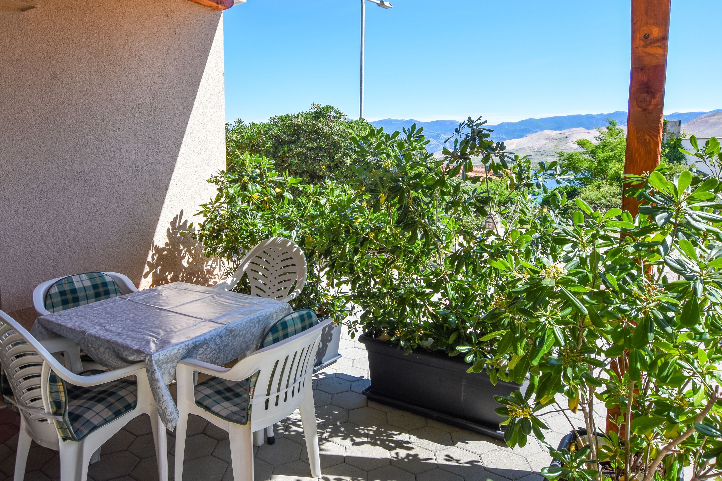 Ferienhaus in Pag - island Pag (Kroatien) und 2 Hunde erlaubt