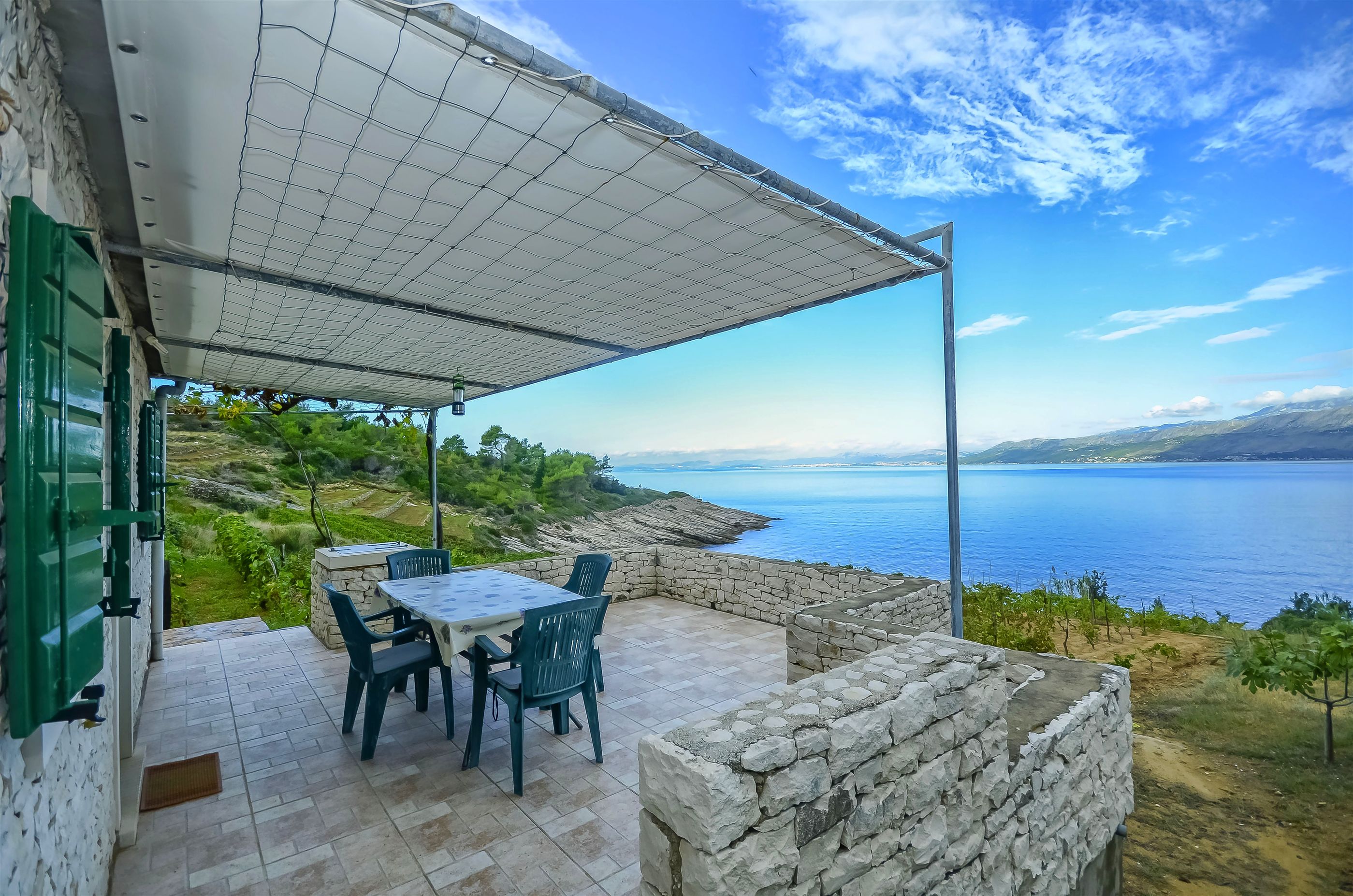 Ferienhaus in Postira - island Brac (Kroatien) und 2 Hunde erlaubt