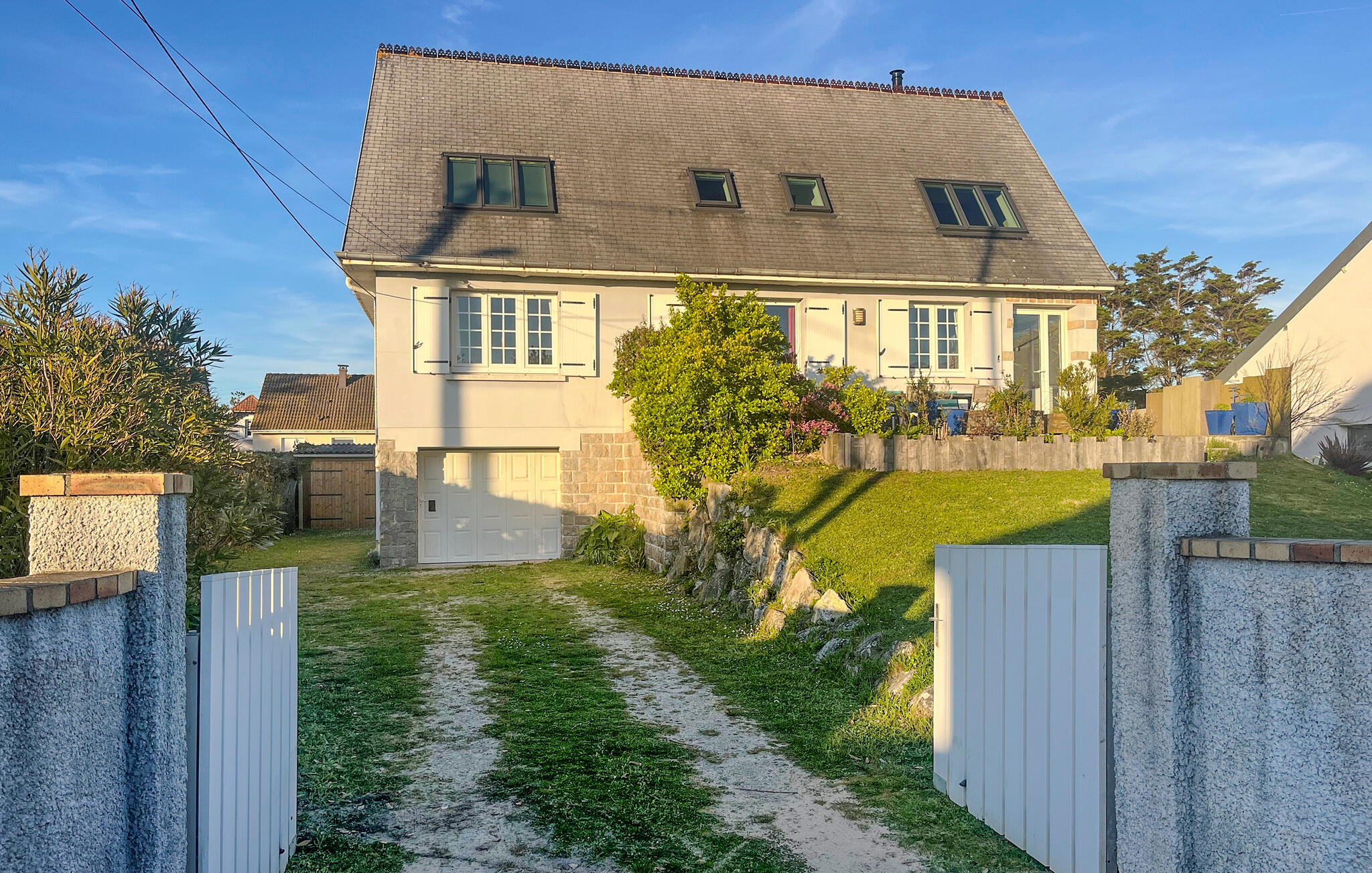 Maison de campagne confortable, 4 chambres, avec vue sur mer