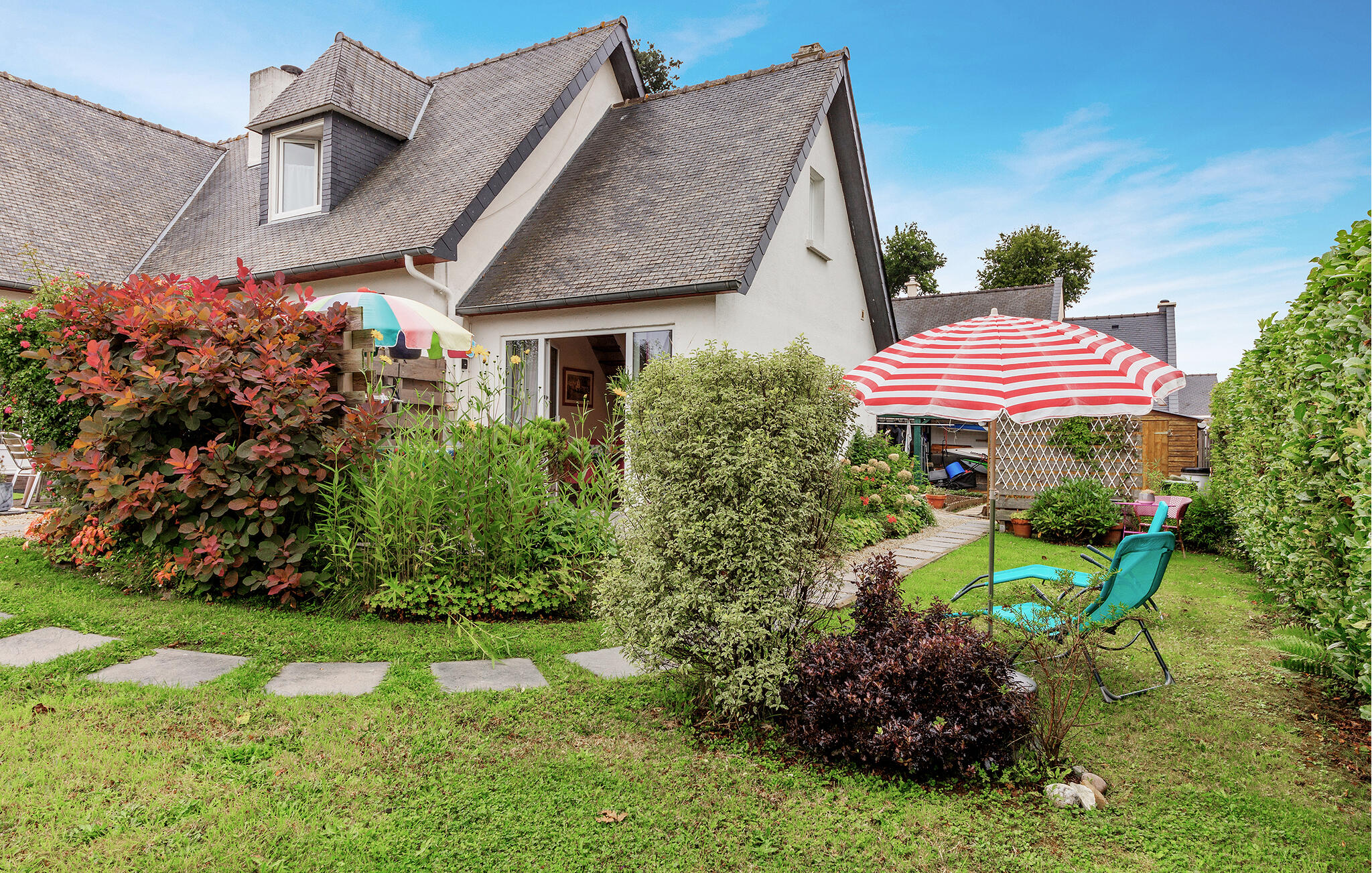 Maison de campagne de charme, 1 chambre, avec jardin