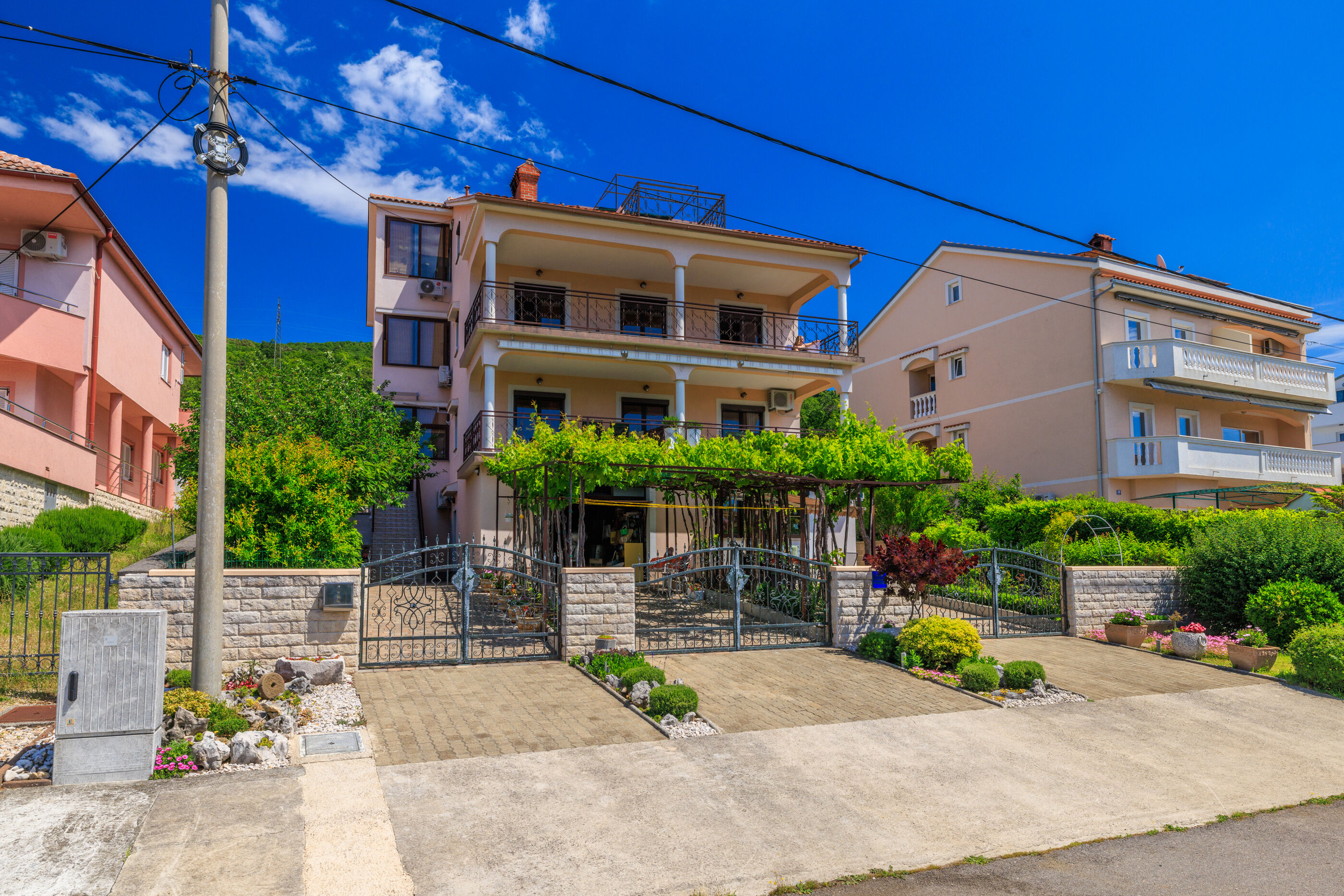 Ferienhaus in Crikvenica (Kroatien) und 2 Hunde erlaubt