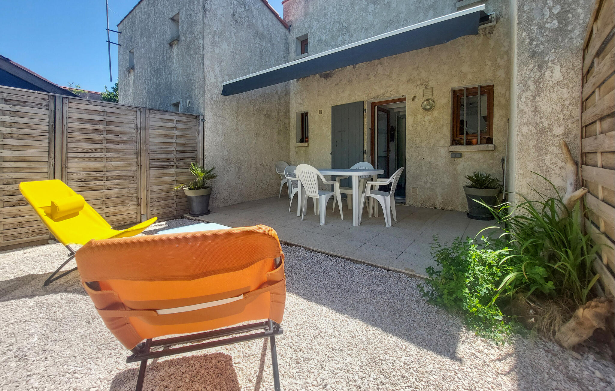 Ferienhaus 1 Schlafzimmer, mit Garten