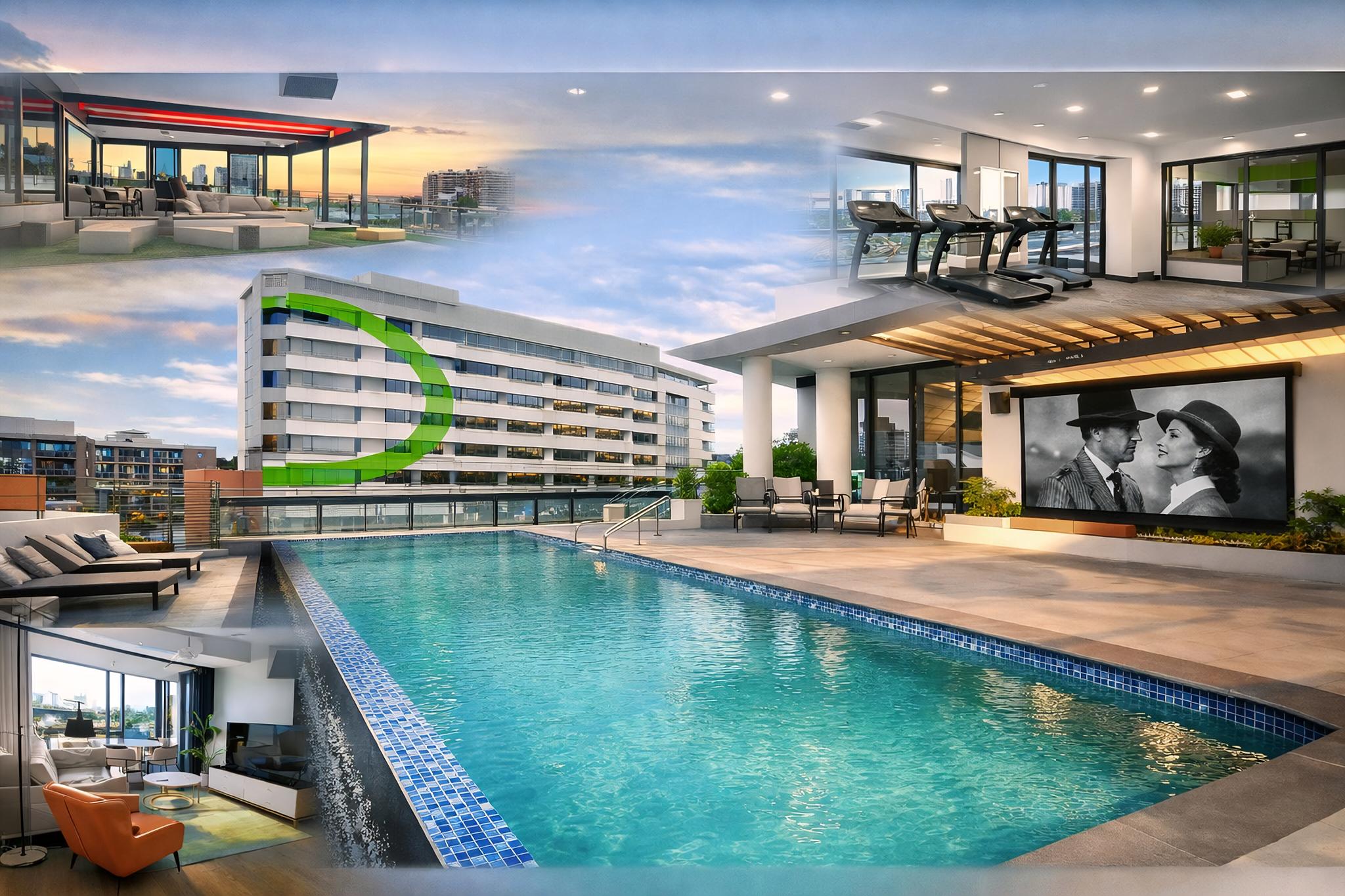 Apartment 2 bedrooms, with pool