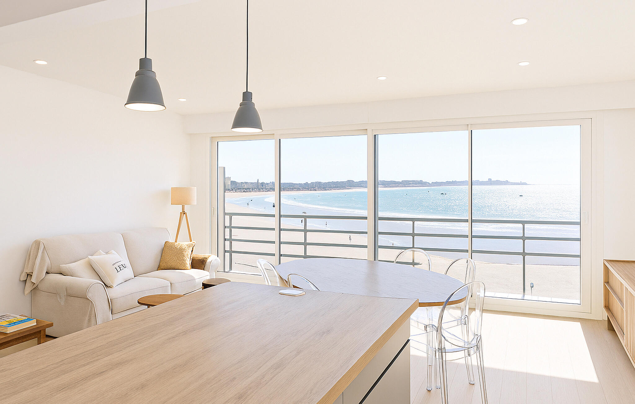 Huis 2 slaapkamers, met sea view