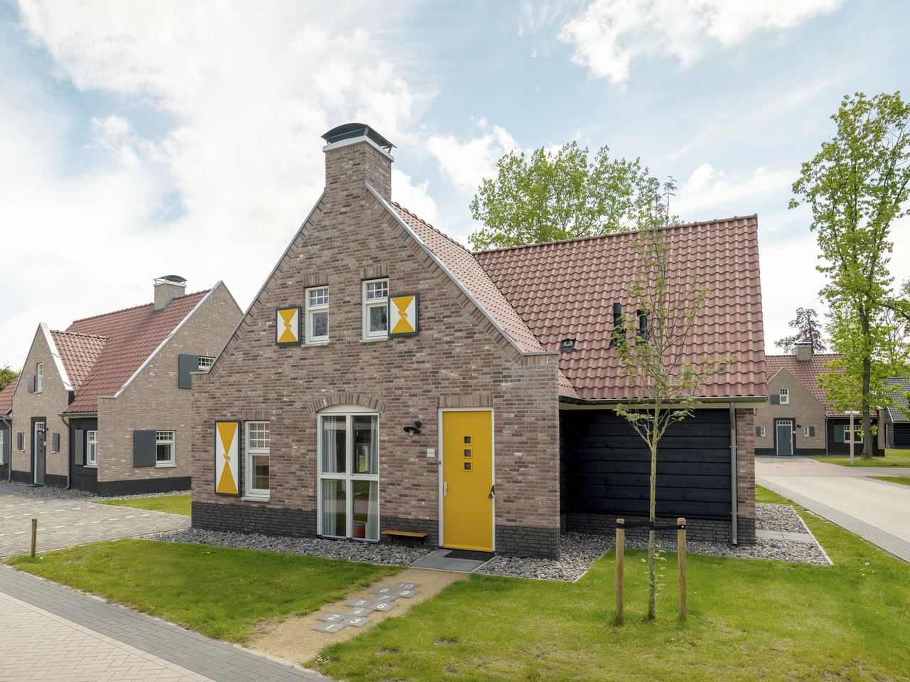Komfort 8-Personen-Kinder-Ferienhaus im Ferienpark  in den Niederlande