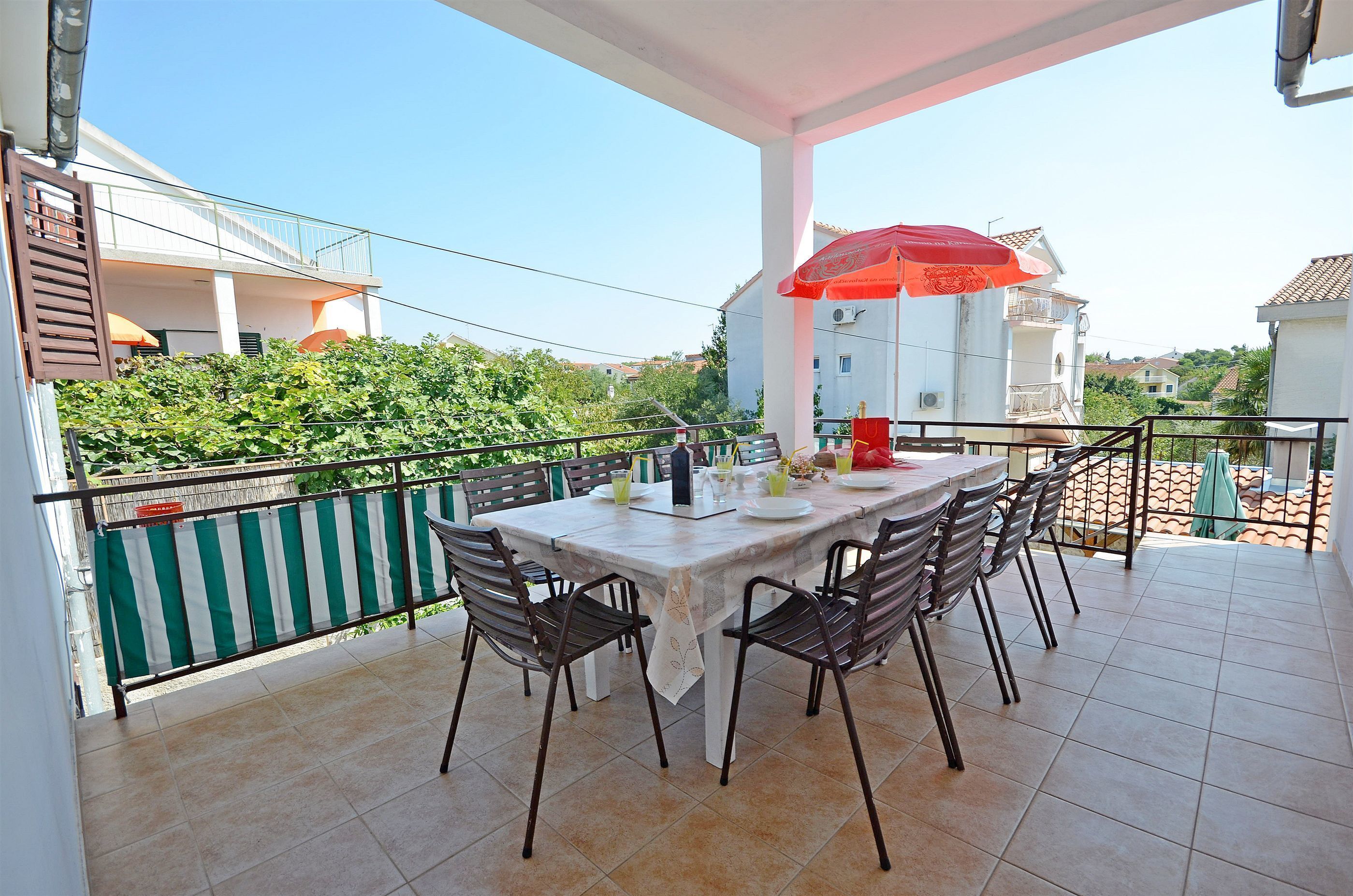 Ferienhaus in Vodice (Kroatien) und 2 Hunde erlaubt