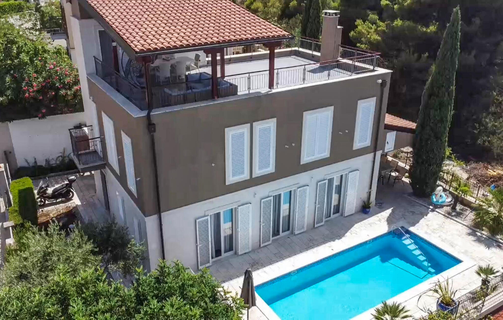 Huis 3 slaapkamers, met sea view