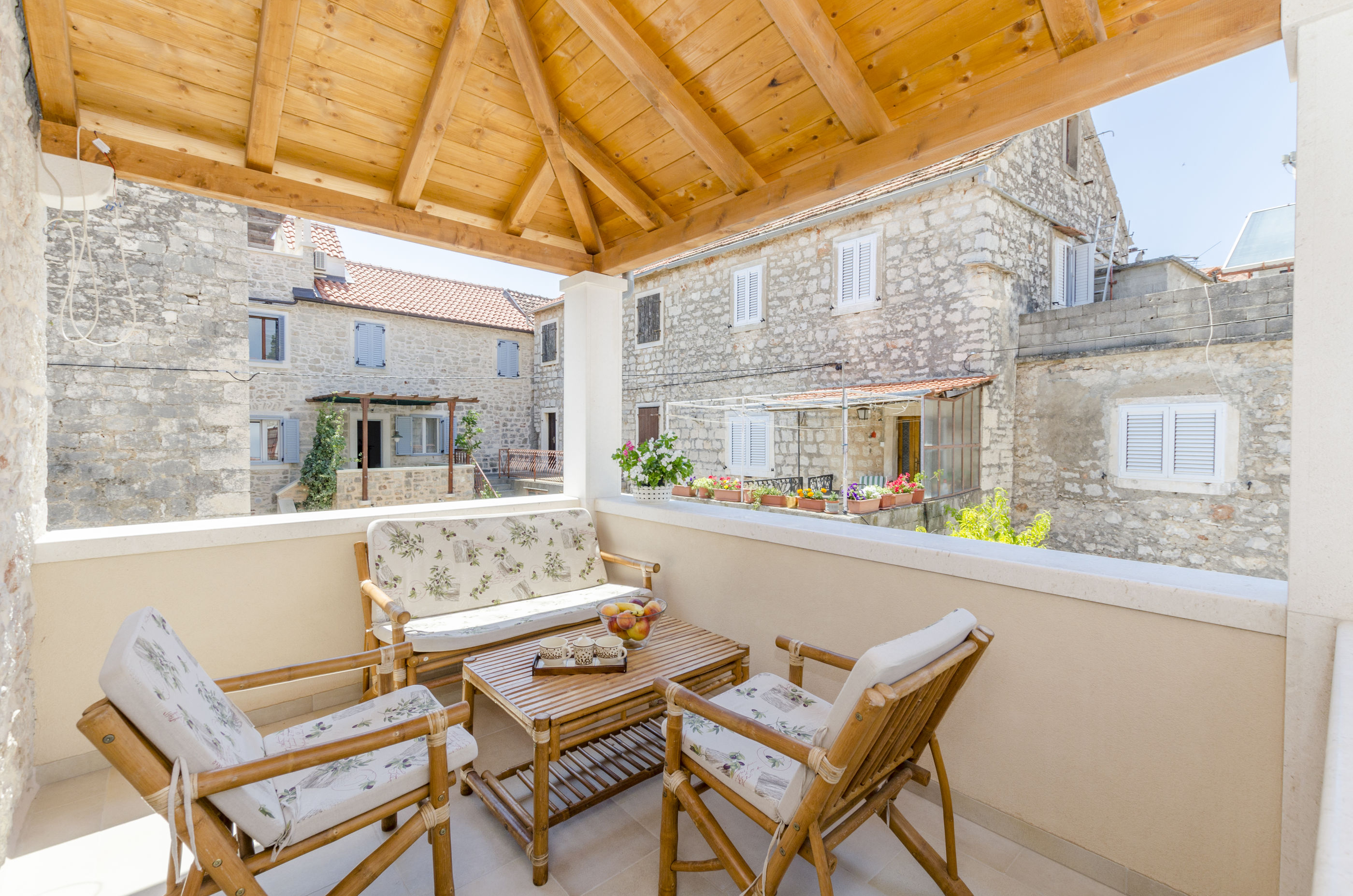 Ferienhaus in Vrboska - island Hvar (Kroatien) und 2 Hunde erlaubt