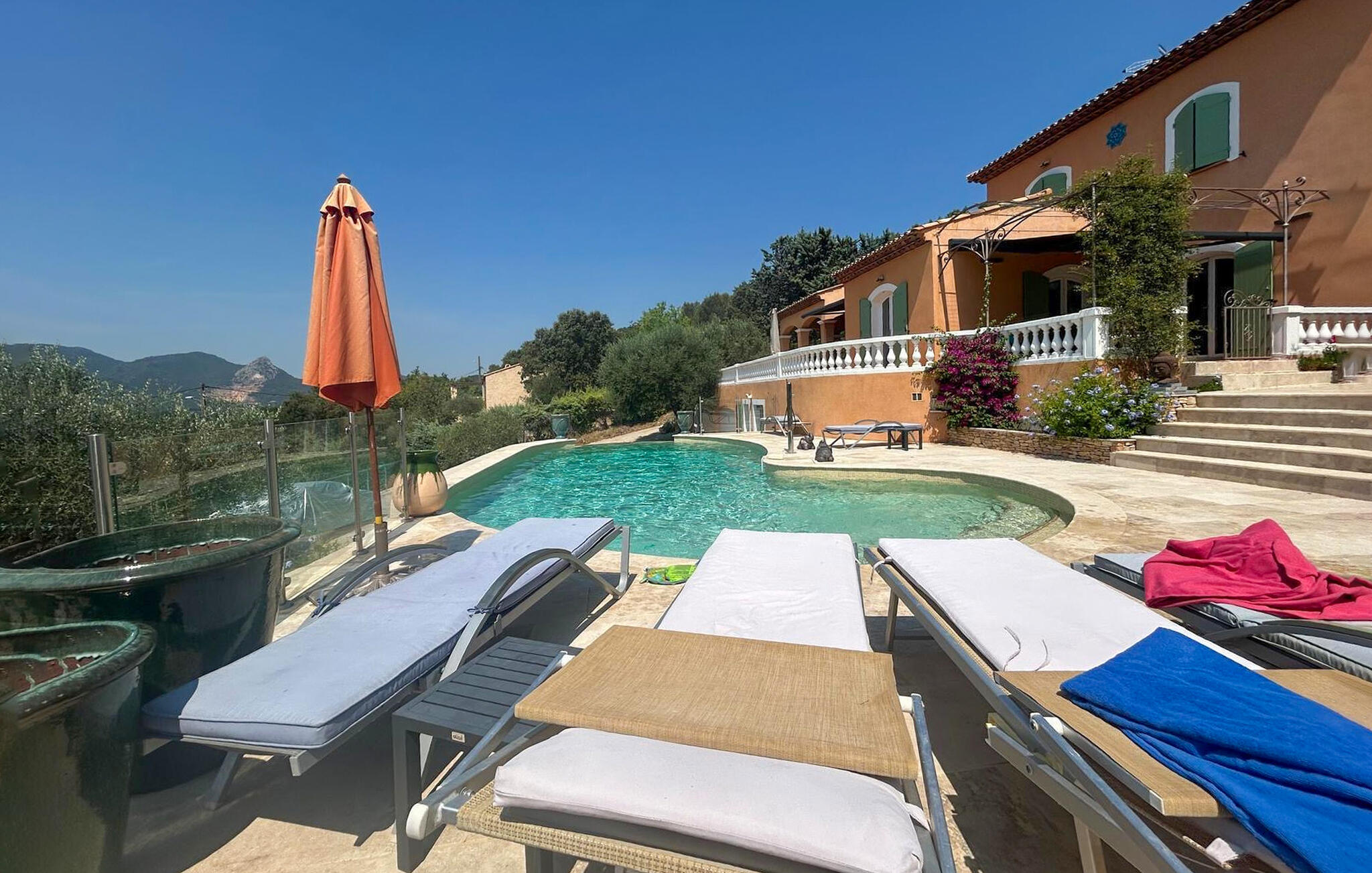 Maison de campagne de charme, 2 voyageurs, avec piscine