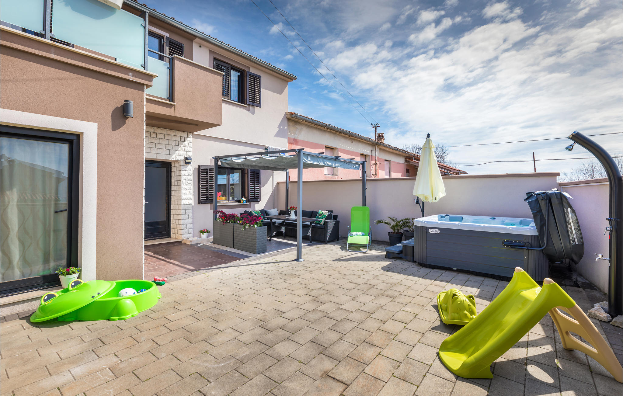 Ferienhaus 2 Schlafzimmer, mit Garten