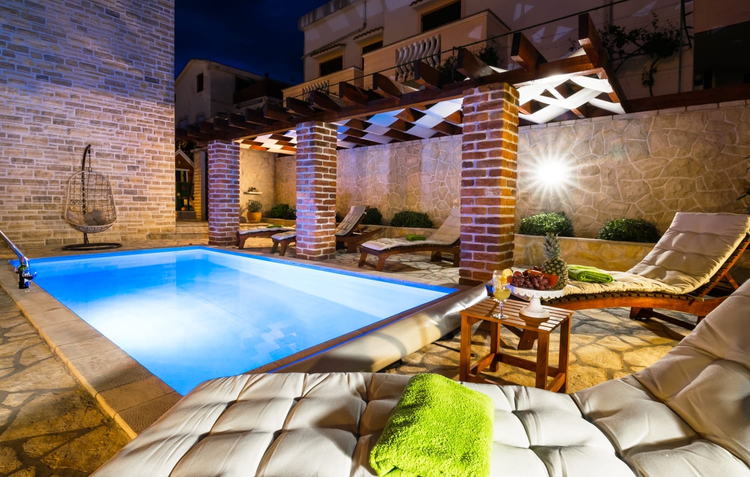 Ferienhaus 4 Schlafzimmer, mit Whirlpool