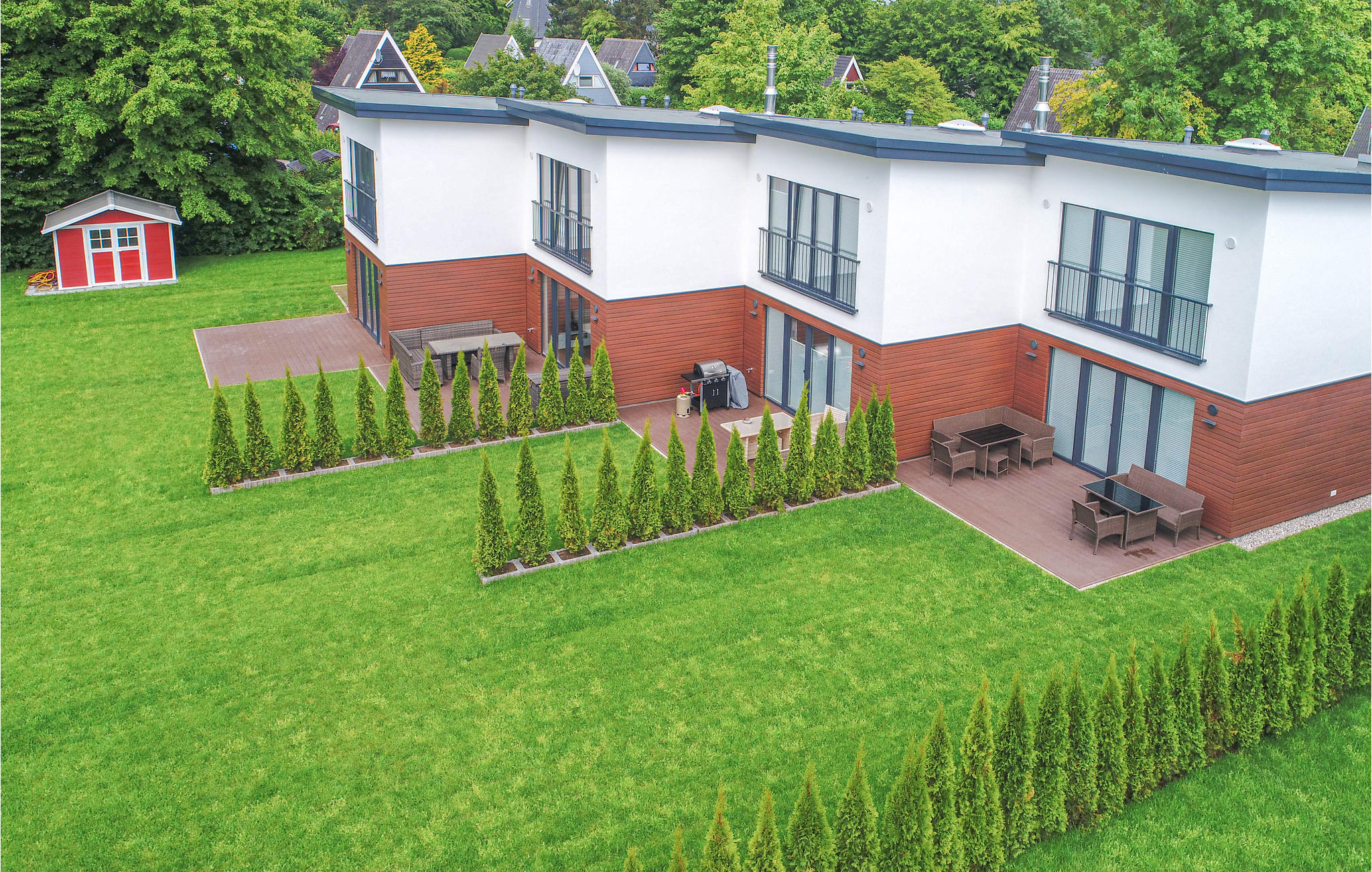 Ferienhaus 1 Schlafzimmer, mit Meerblick