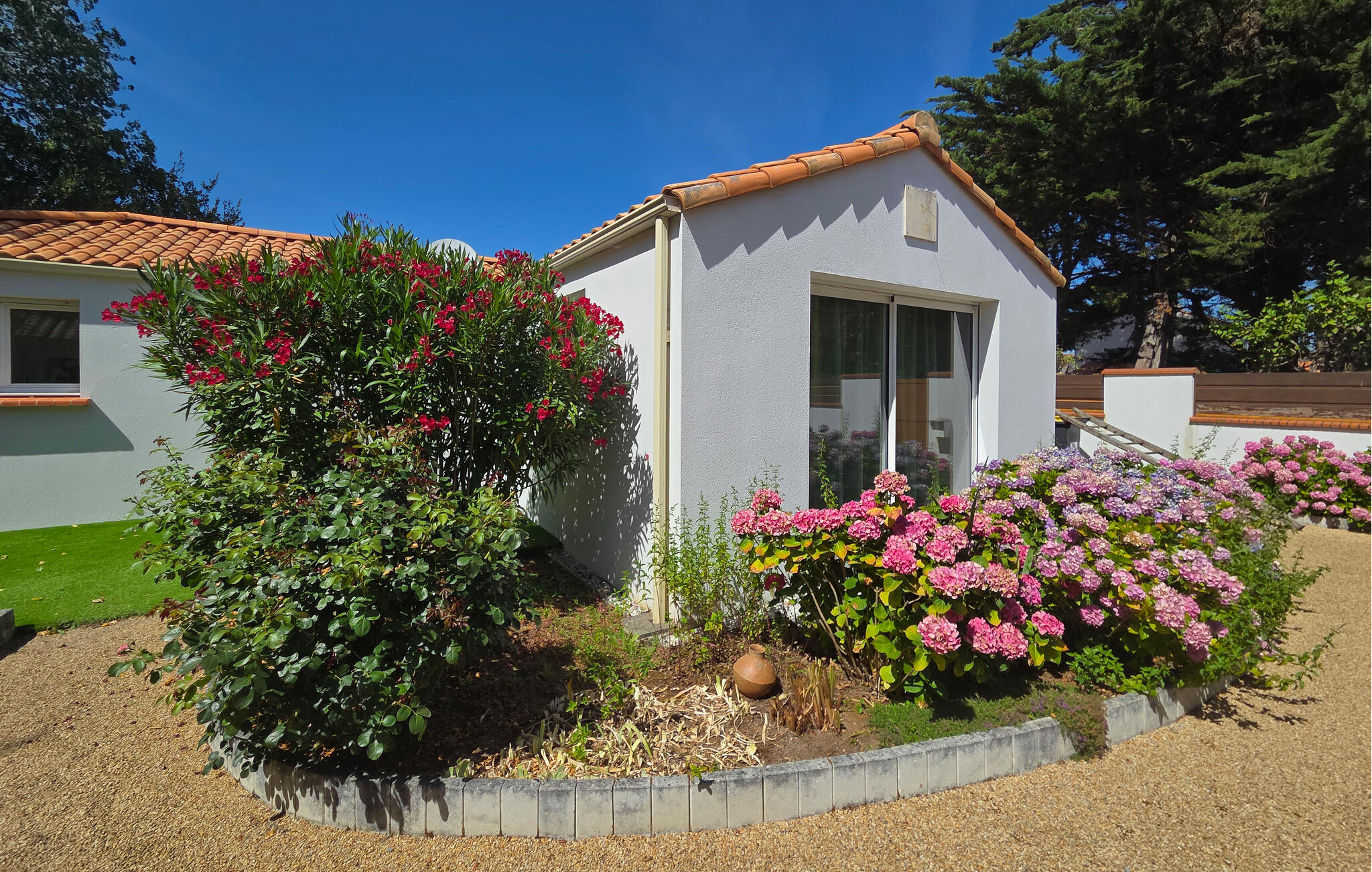 Ferienhaus 1 Schlafzimmer, mit Garten