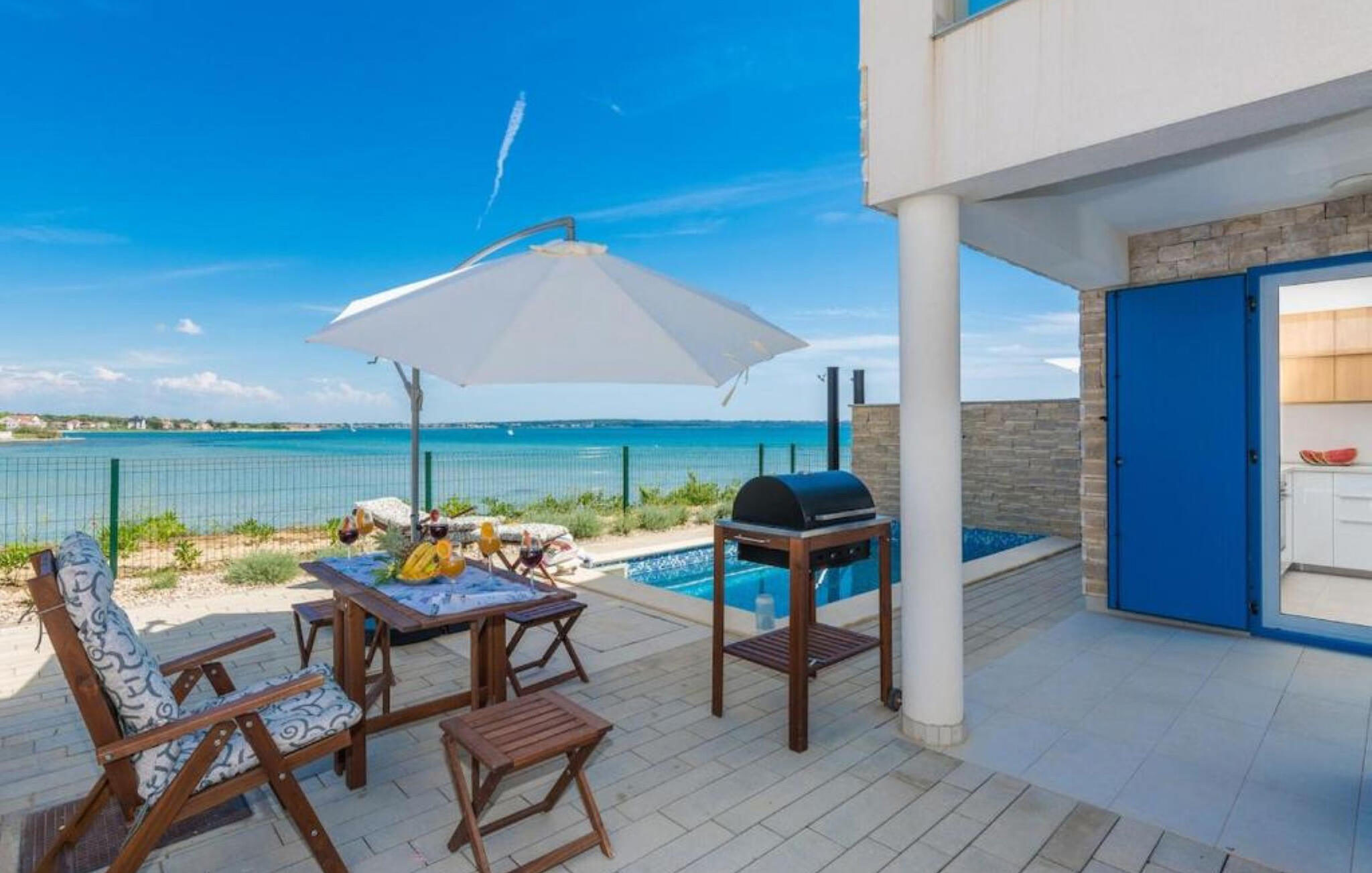 Ferienhaus 4 Schlafzimmer, mit Meerblick