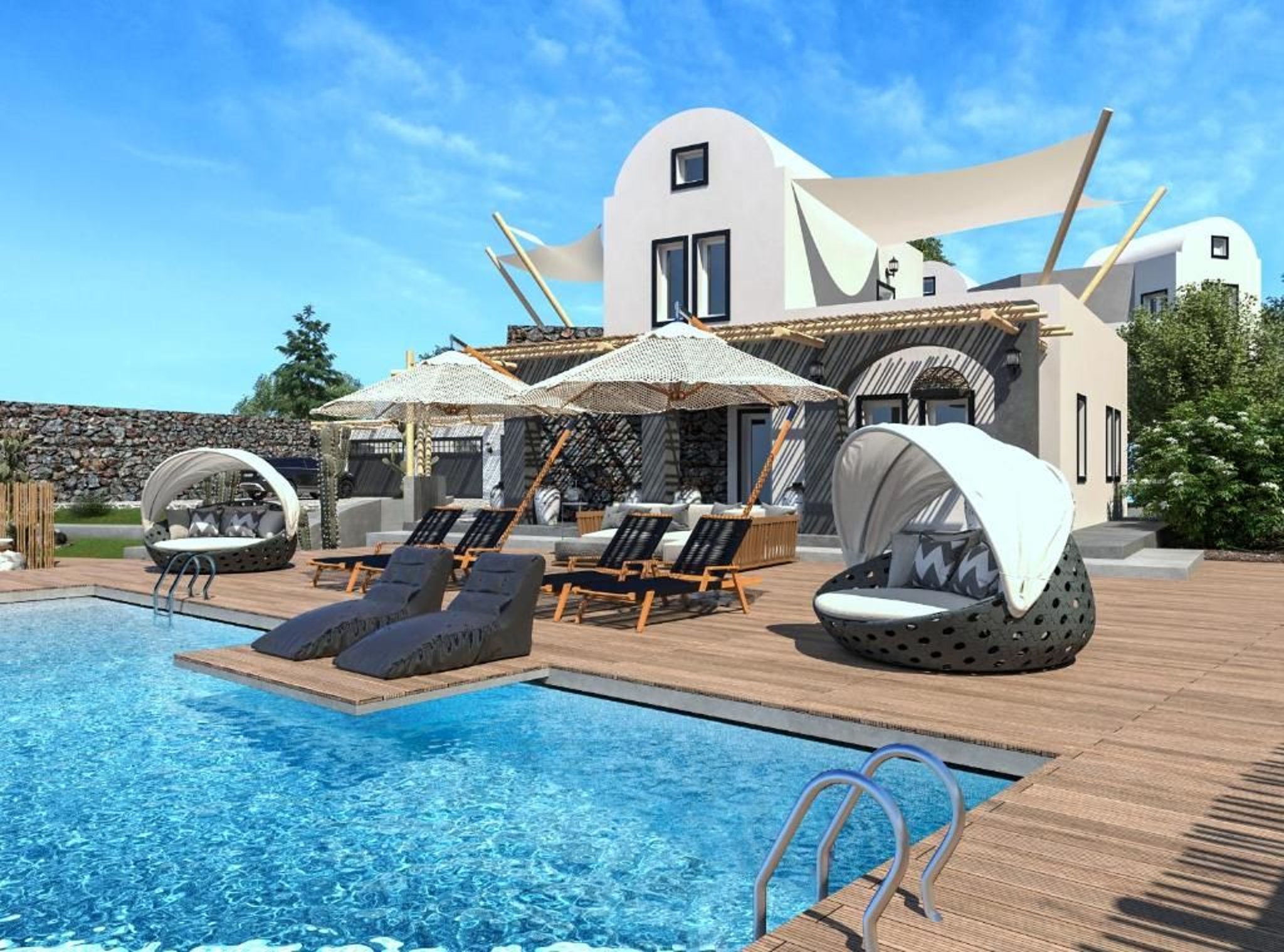 Villa 4 Schlafzimmer, mit Meerblick