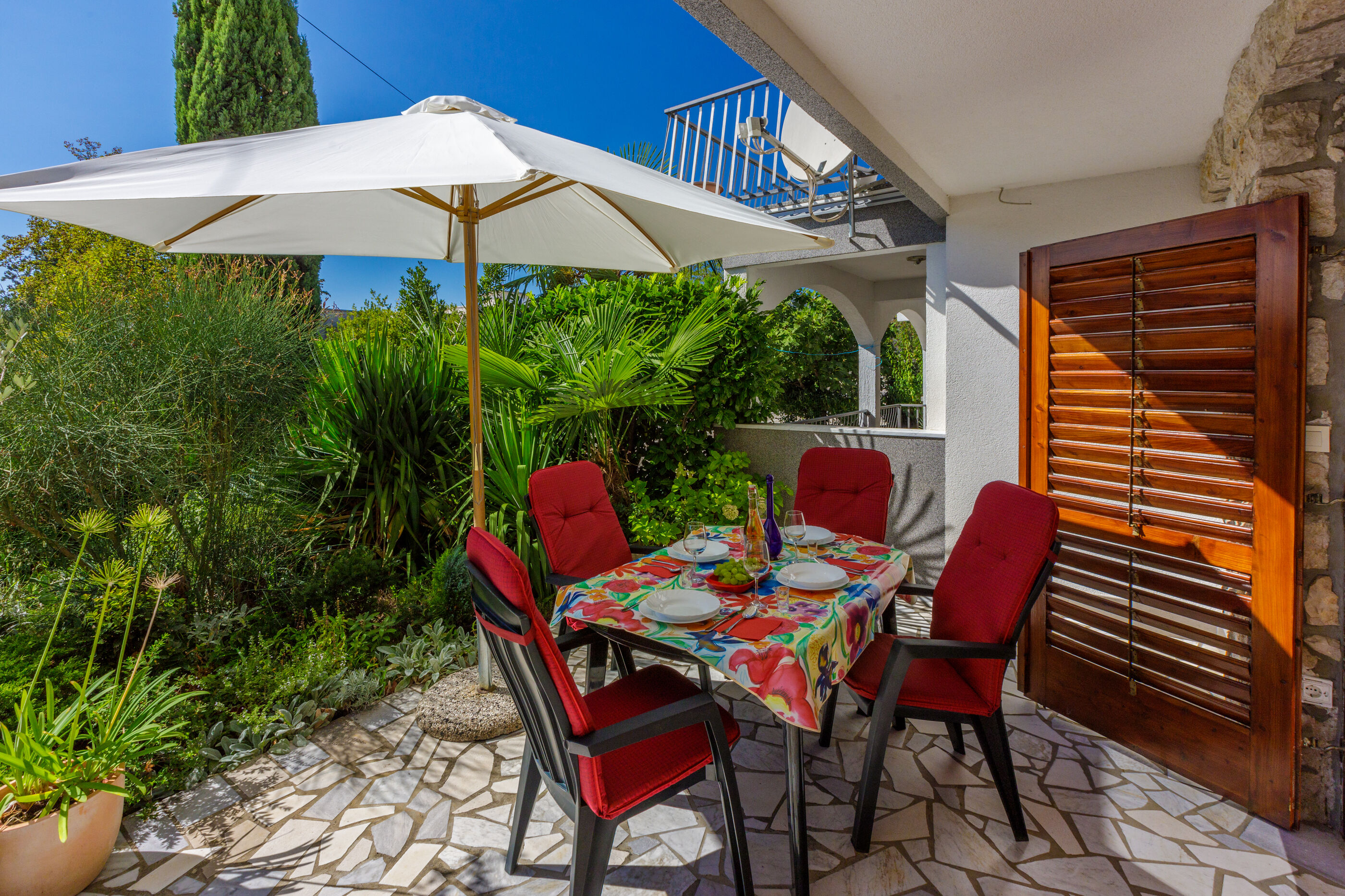 Ferienhaus in Crikvenica (Kroatien) und 2 Hunde erlaubt
