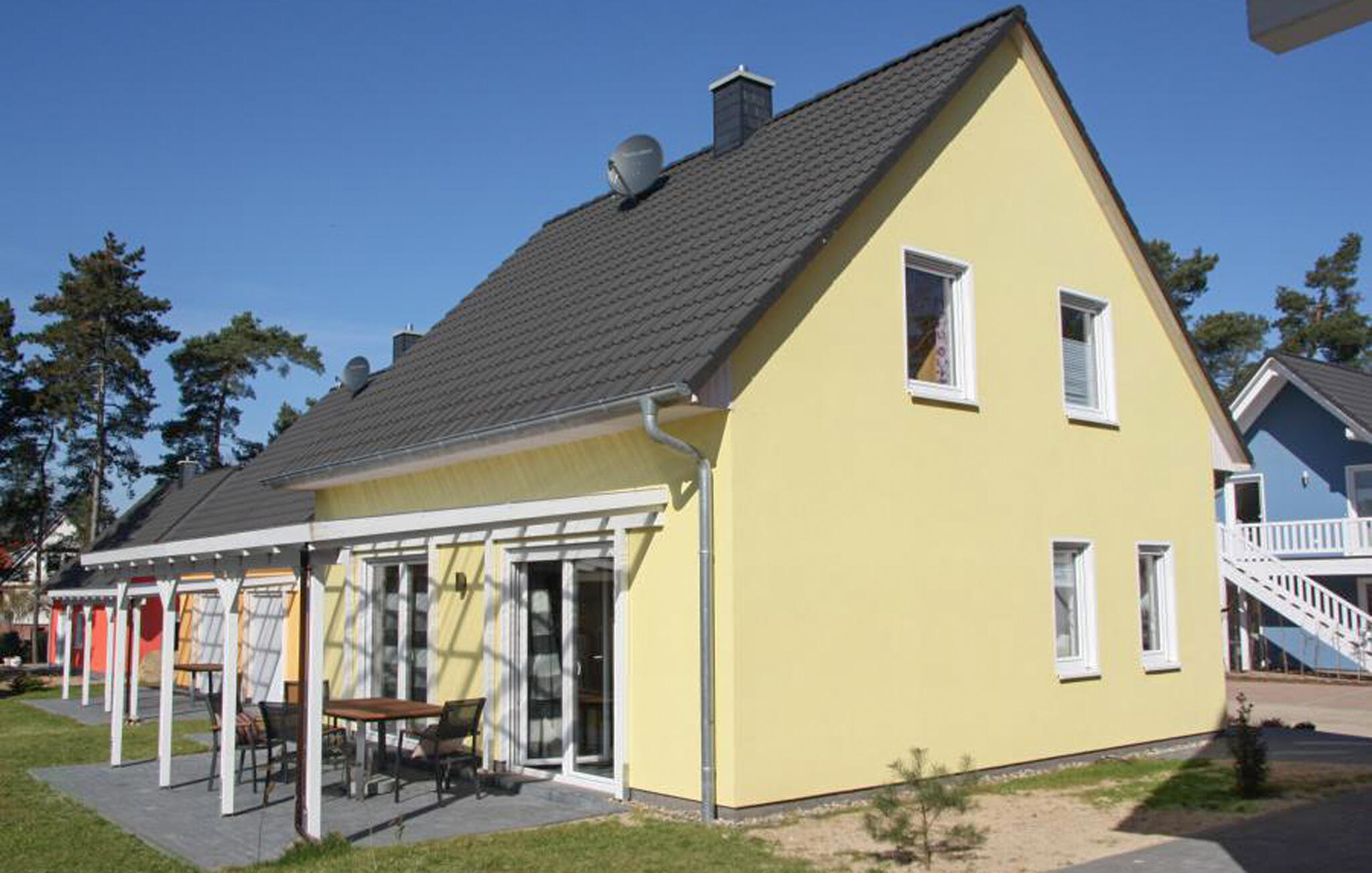 Ferienhaus 4 Schlafzimmer, mit Garten