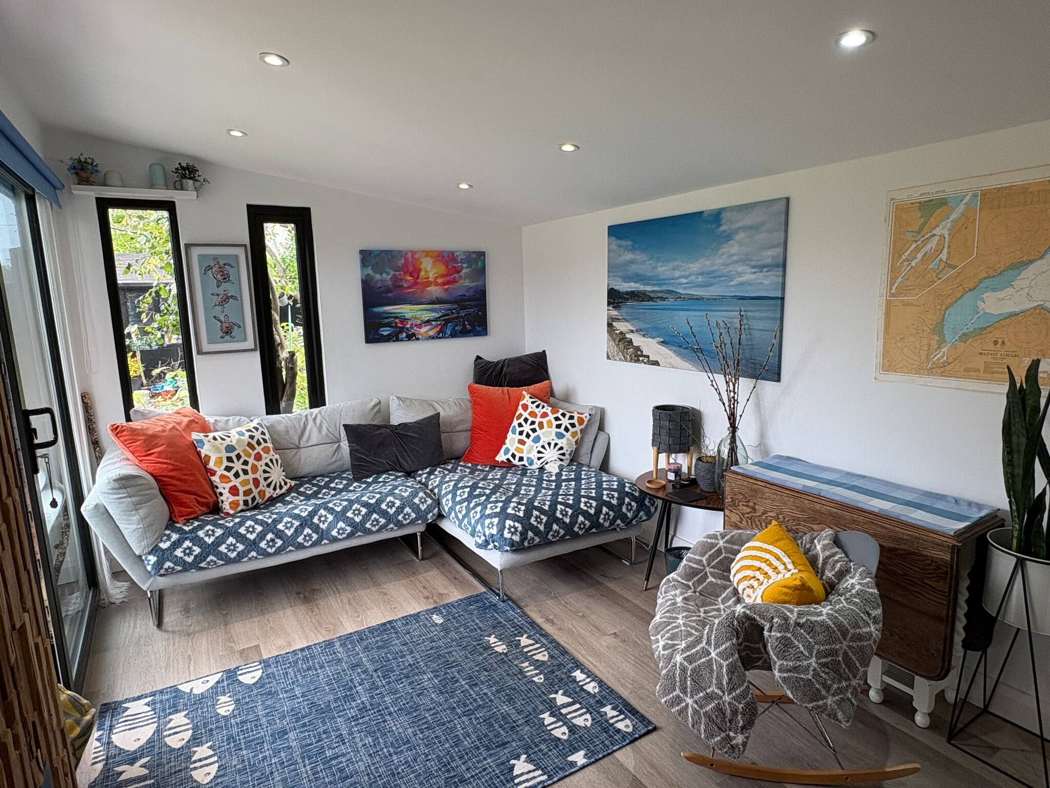 Chalet 1 bedroom, with garden