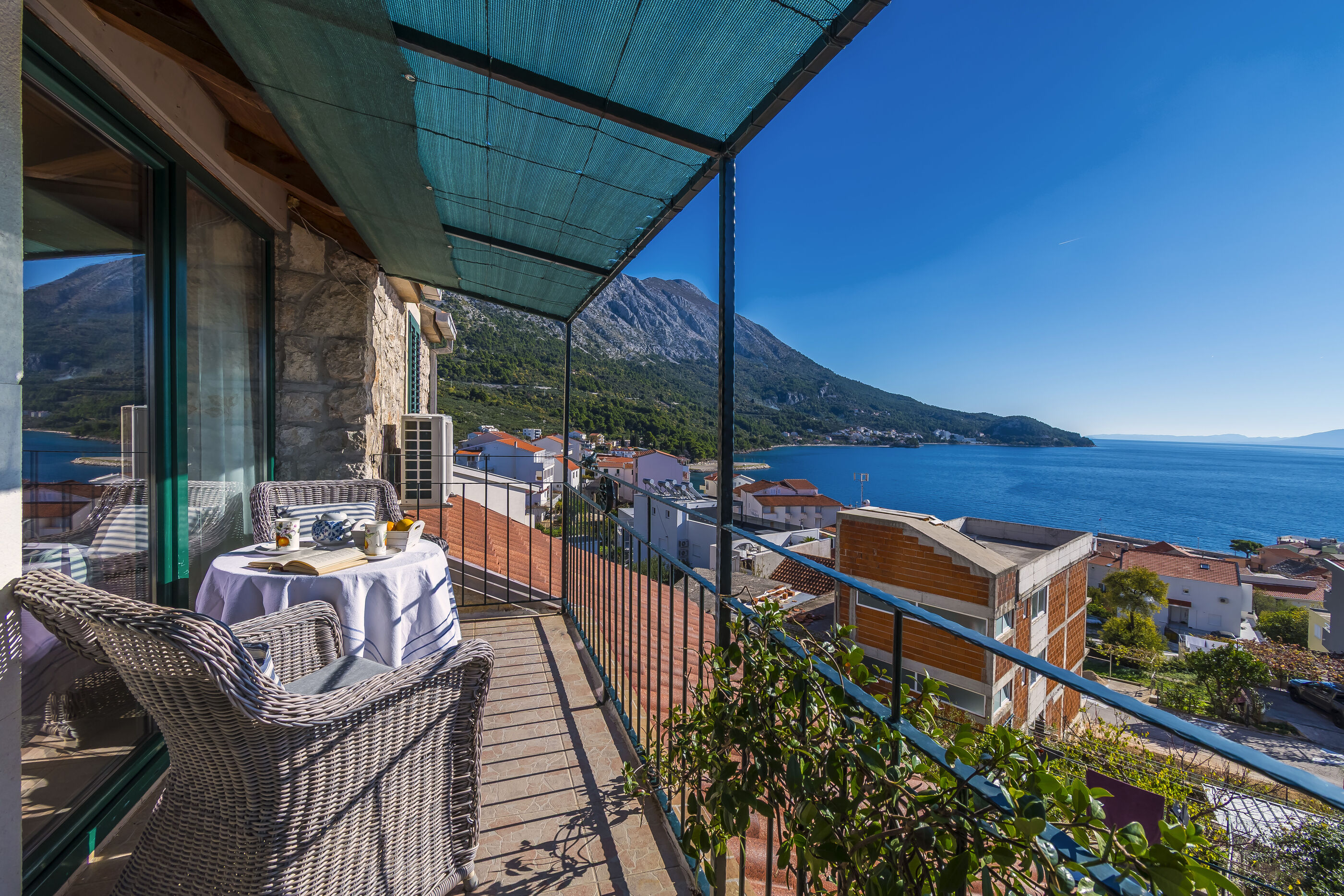 Vakantiehuis in Igrane (Kroatië) 2 honden zijn welkom