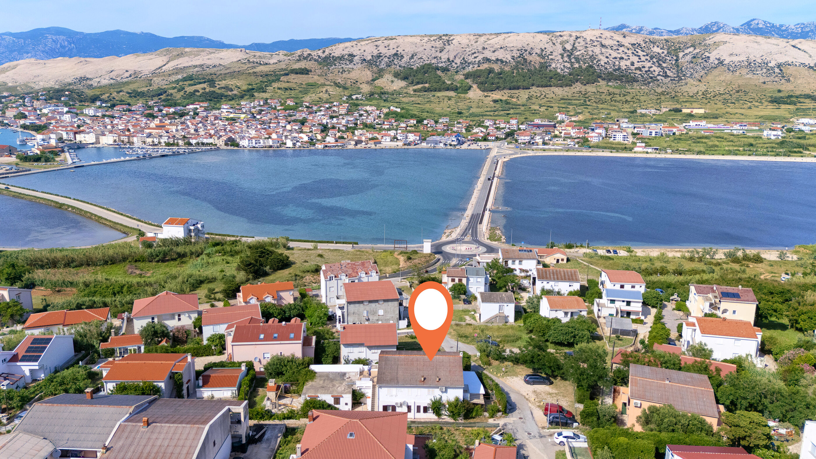 Ferienhaus in Pag - island Pag (Kroatien) und 2 Hunde erlaubt