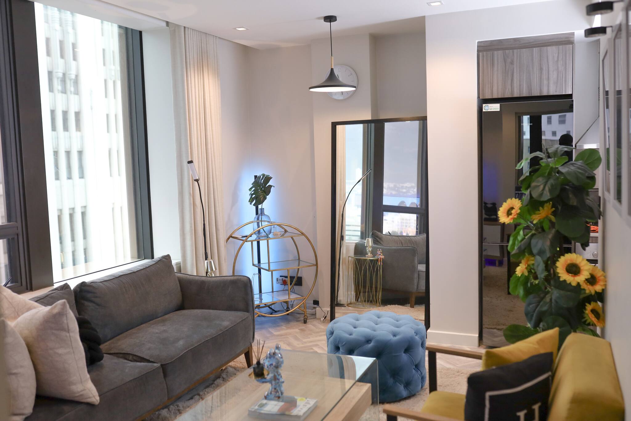 Apartment 2 bedrooms, with garden