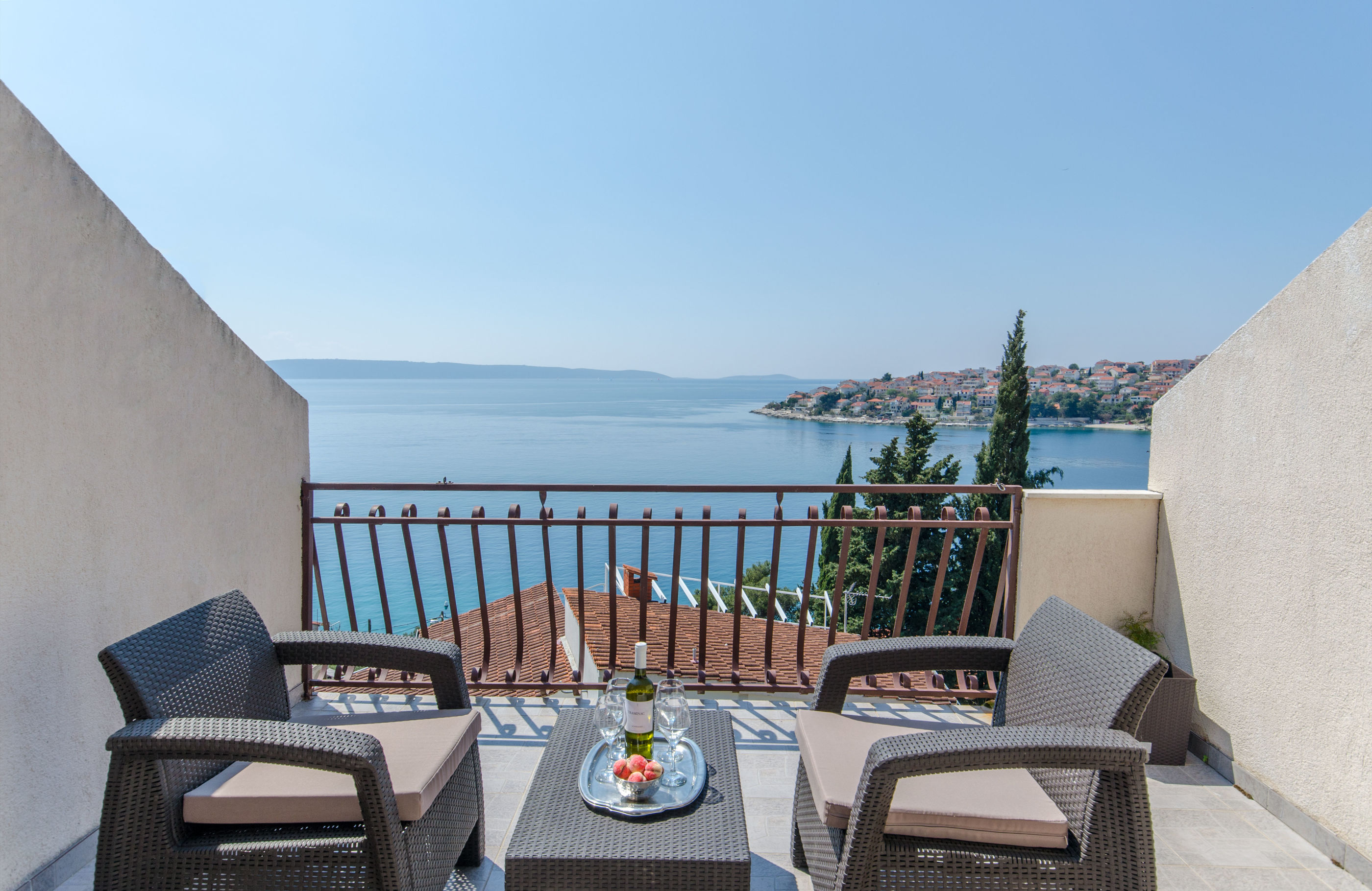 Vakantiehuis in Okrug Gornji (Ciovo) (Kroatië) 2 honden zijn welkom