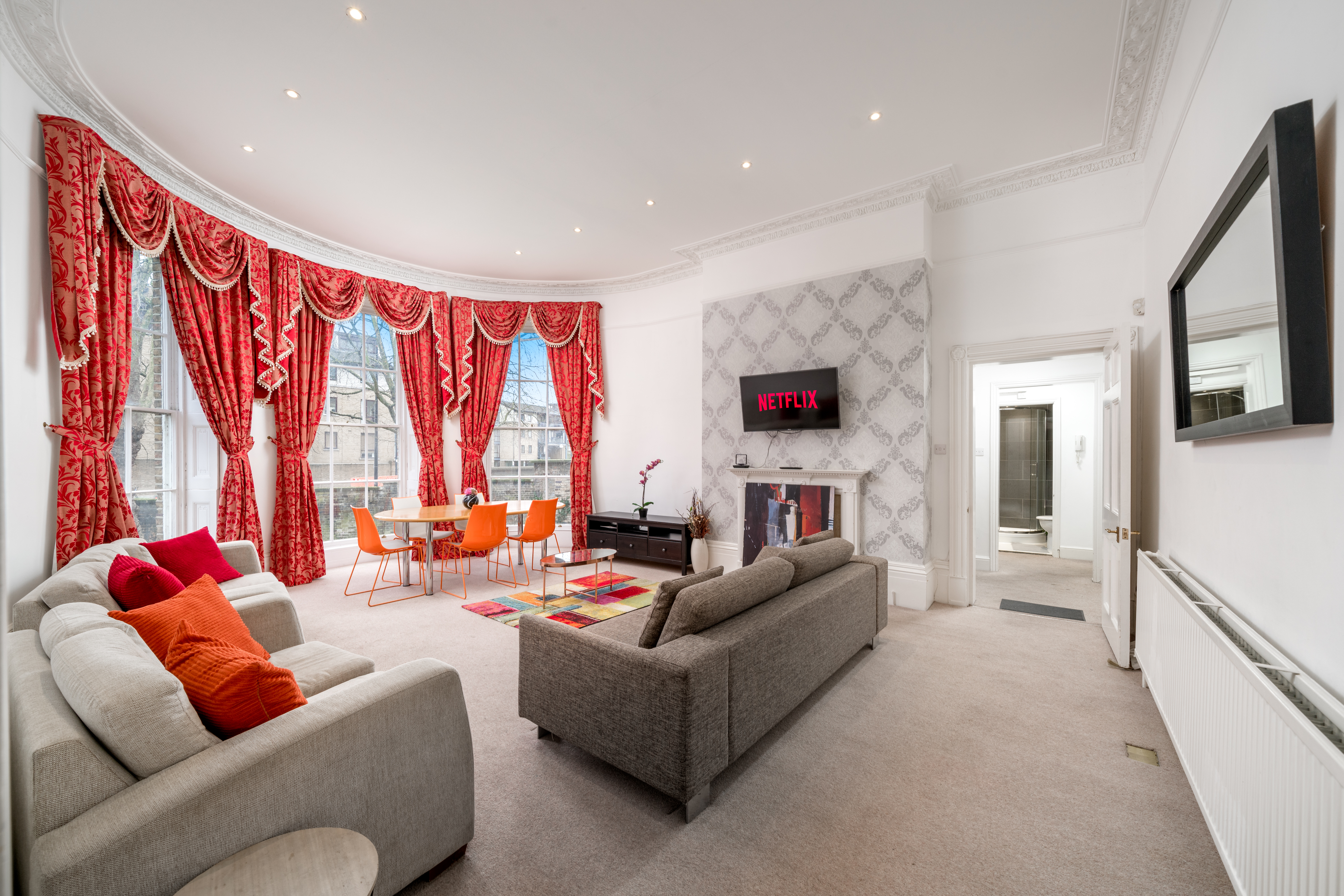 Appartement moderne, 2 chambres, avec wifi