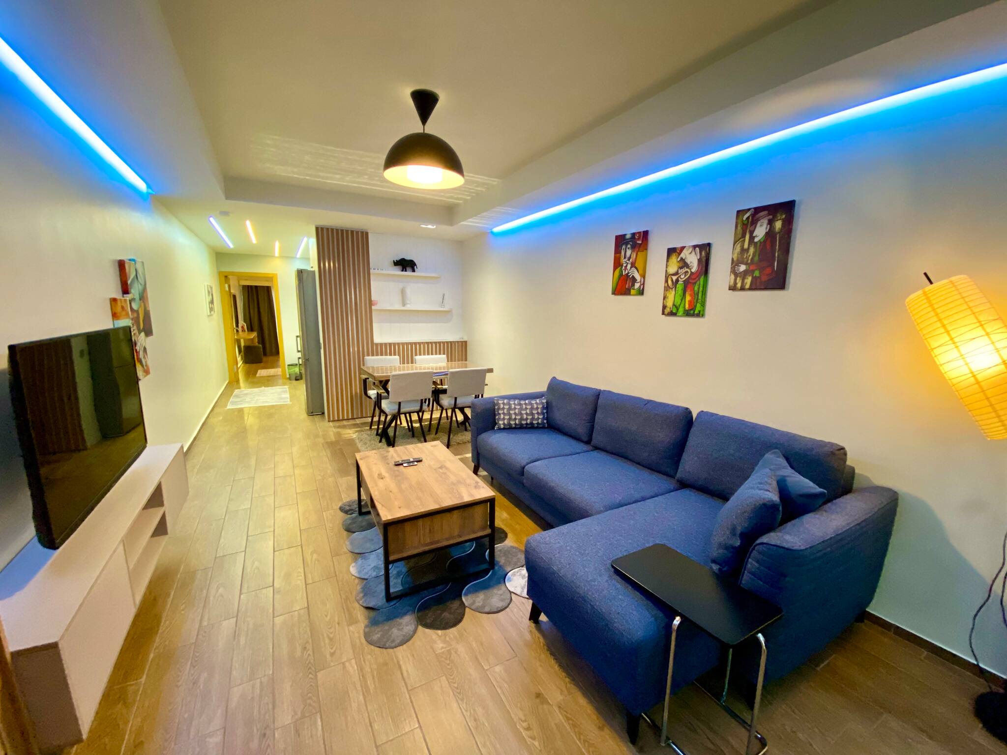 Apartment 1 bedroom, with garden