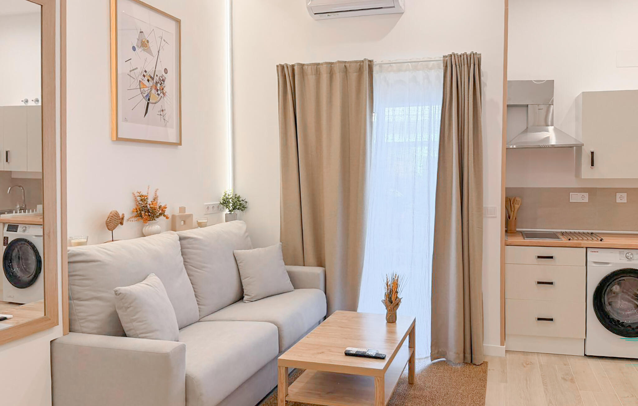 Apartment 1 bedroom, with air conditioning