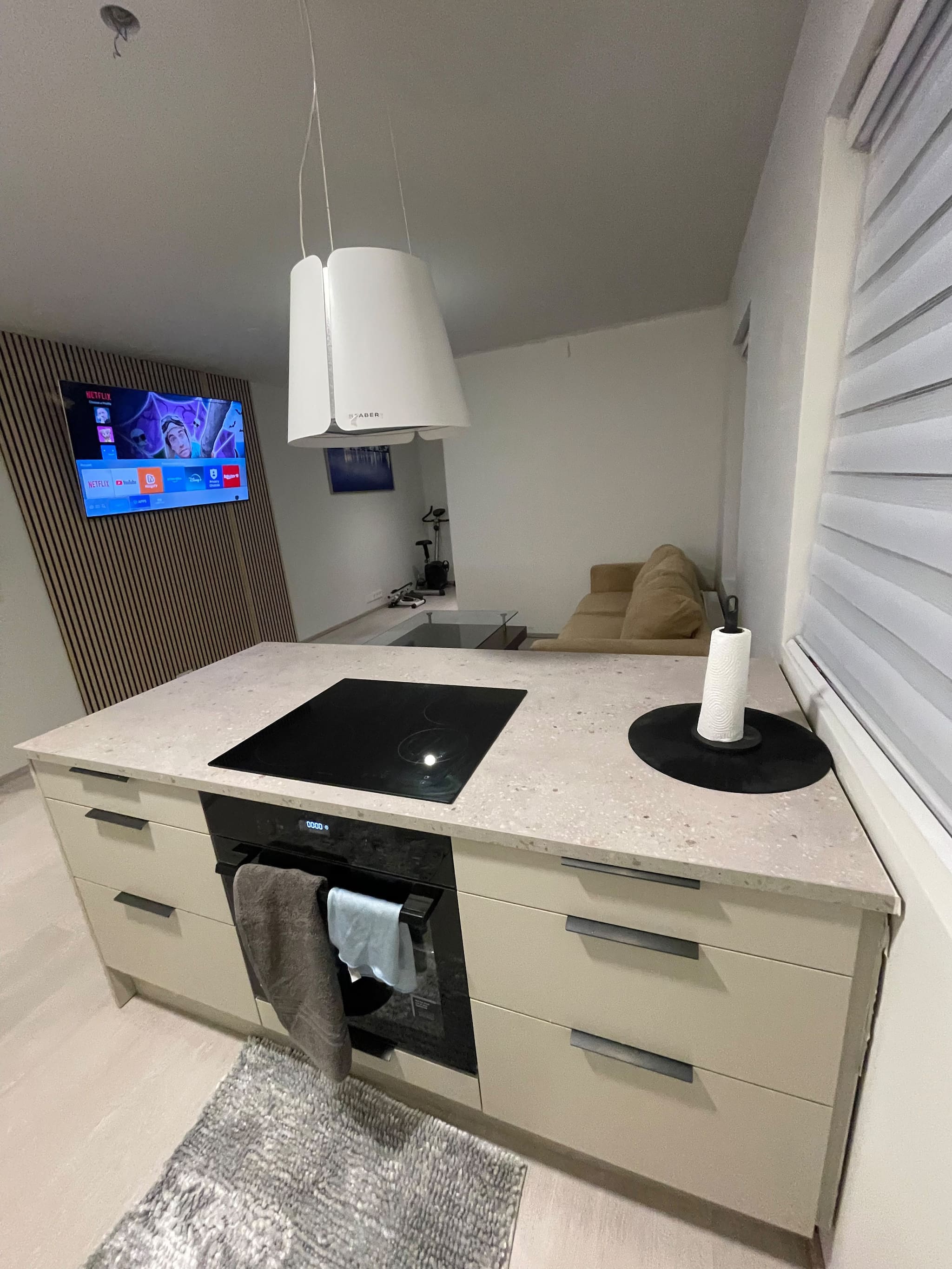 Apartment 1 bedroom, with gym