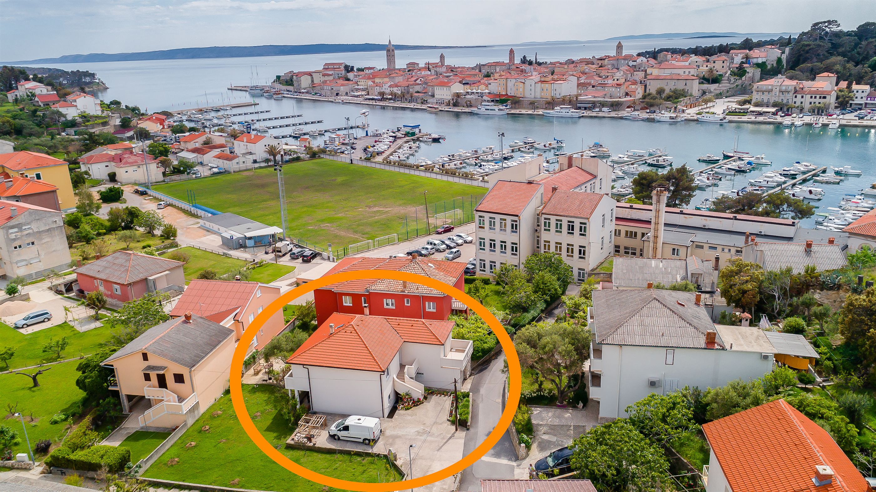 Ferienhaus in Banjol - island Rab (Kroatien) und 2 Hunde erlaubt