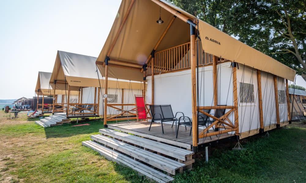 4 pers. glamping tent Hütte in den Niederlande