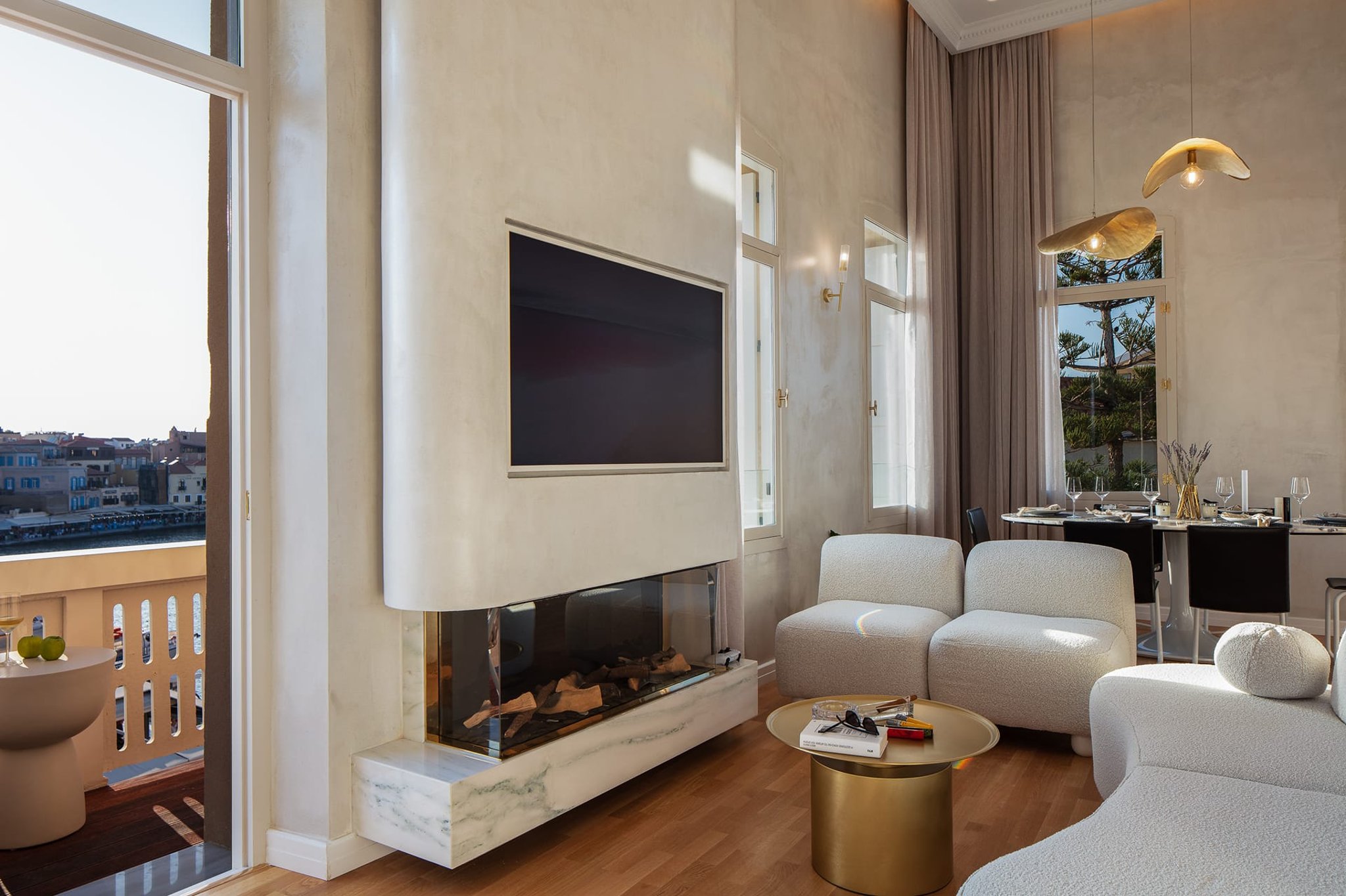 Villa 3 camere, con vista mare