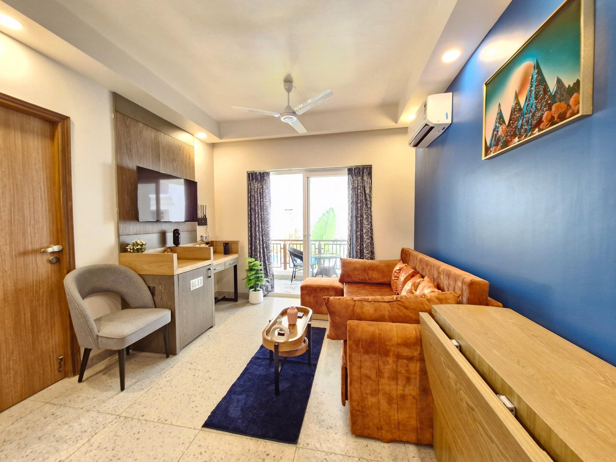 Serene 1bhk Apartment In Siolim | Pool | Dancenter - Inde