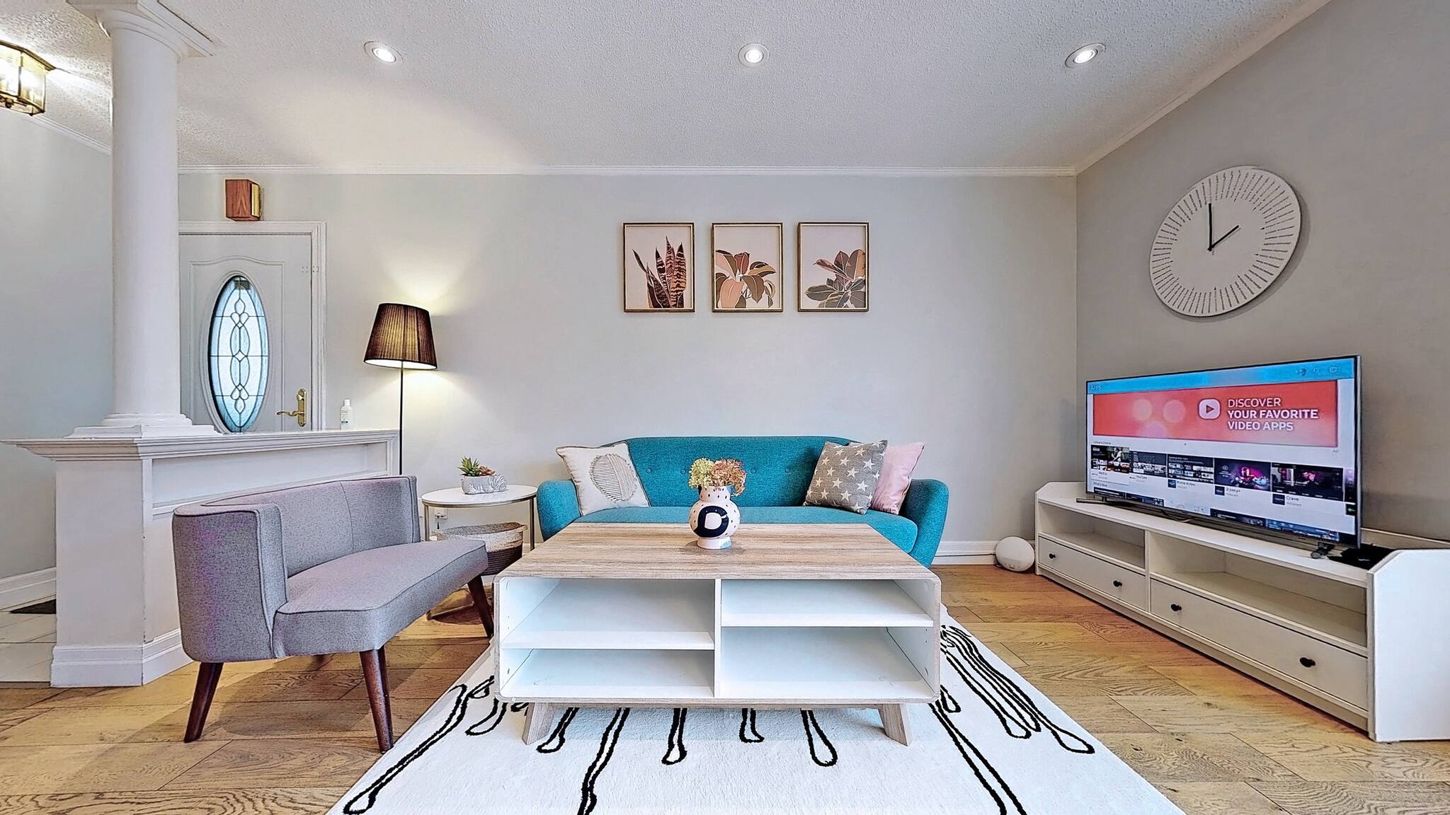 House 3 bedrooms, with air conditioning