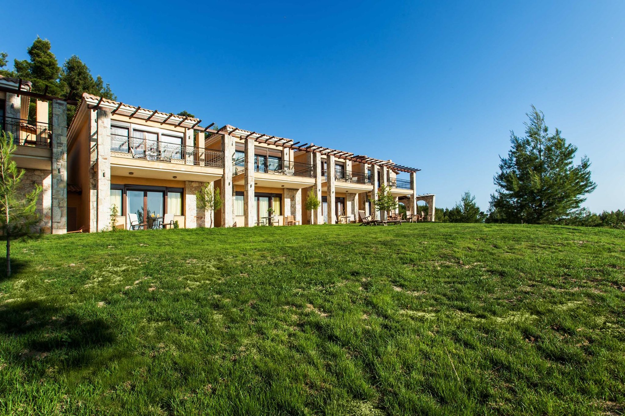 Villa 3 camere, con vista mare