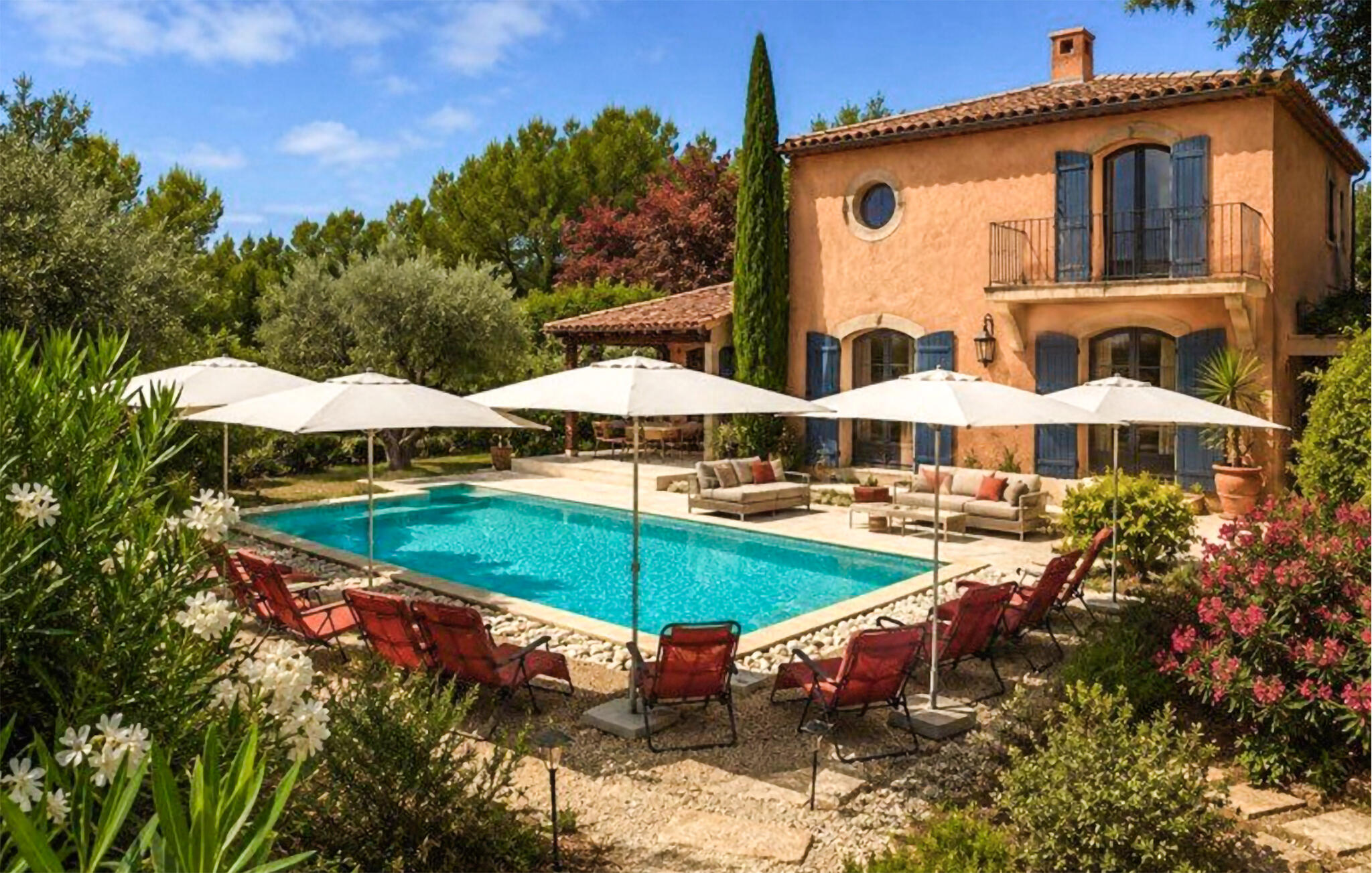 Ferienhaus 5 Schlafzimmer, mit Pool
