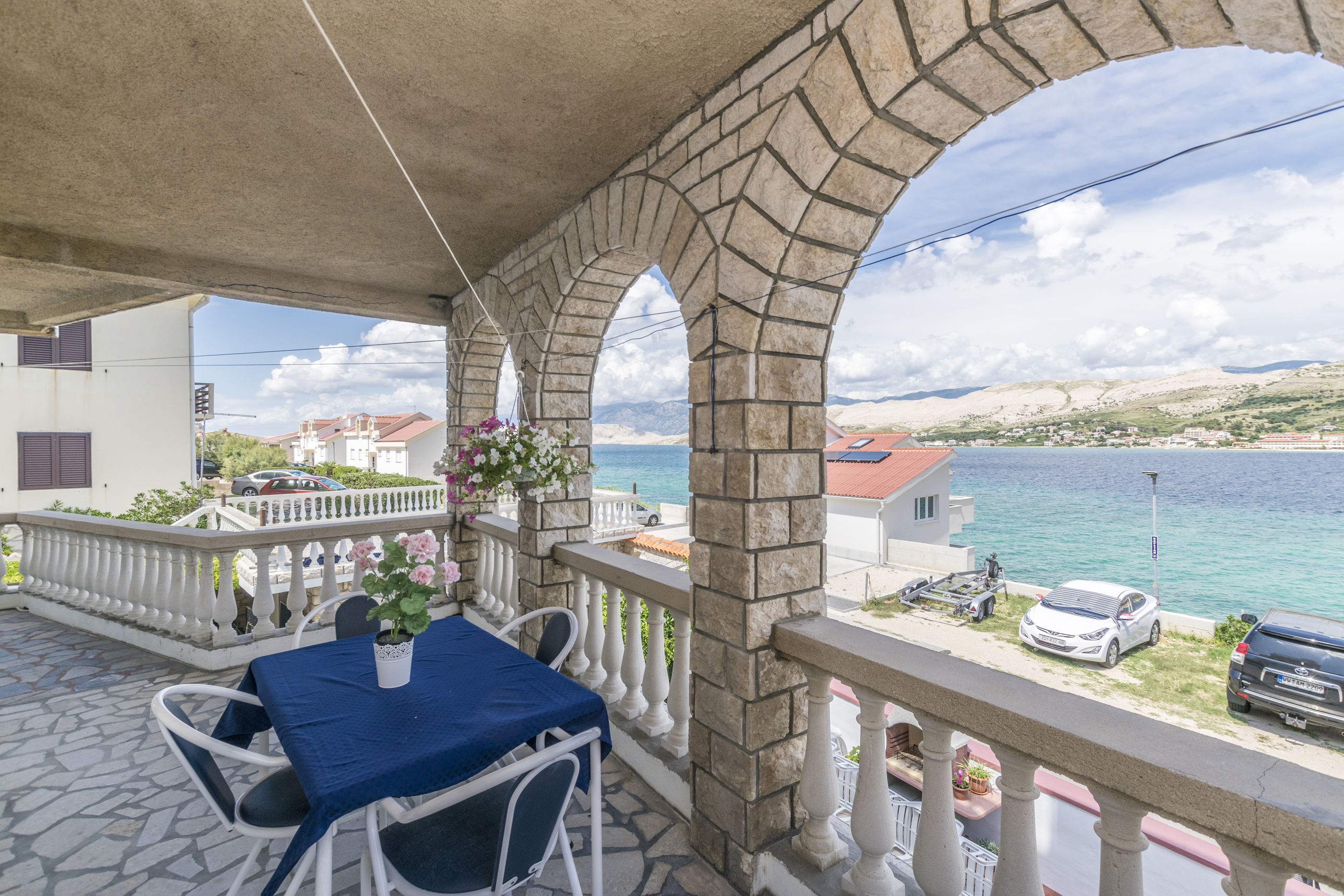 Ferienhaus in Pag - island Pag (Kroatien) und 2 Hunde erlaubt