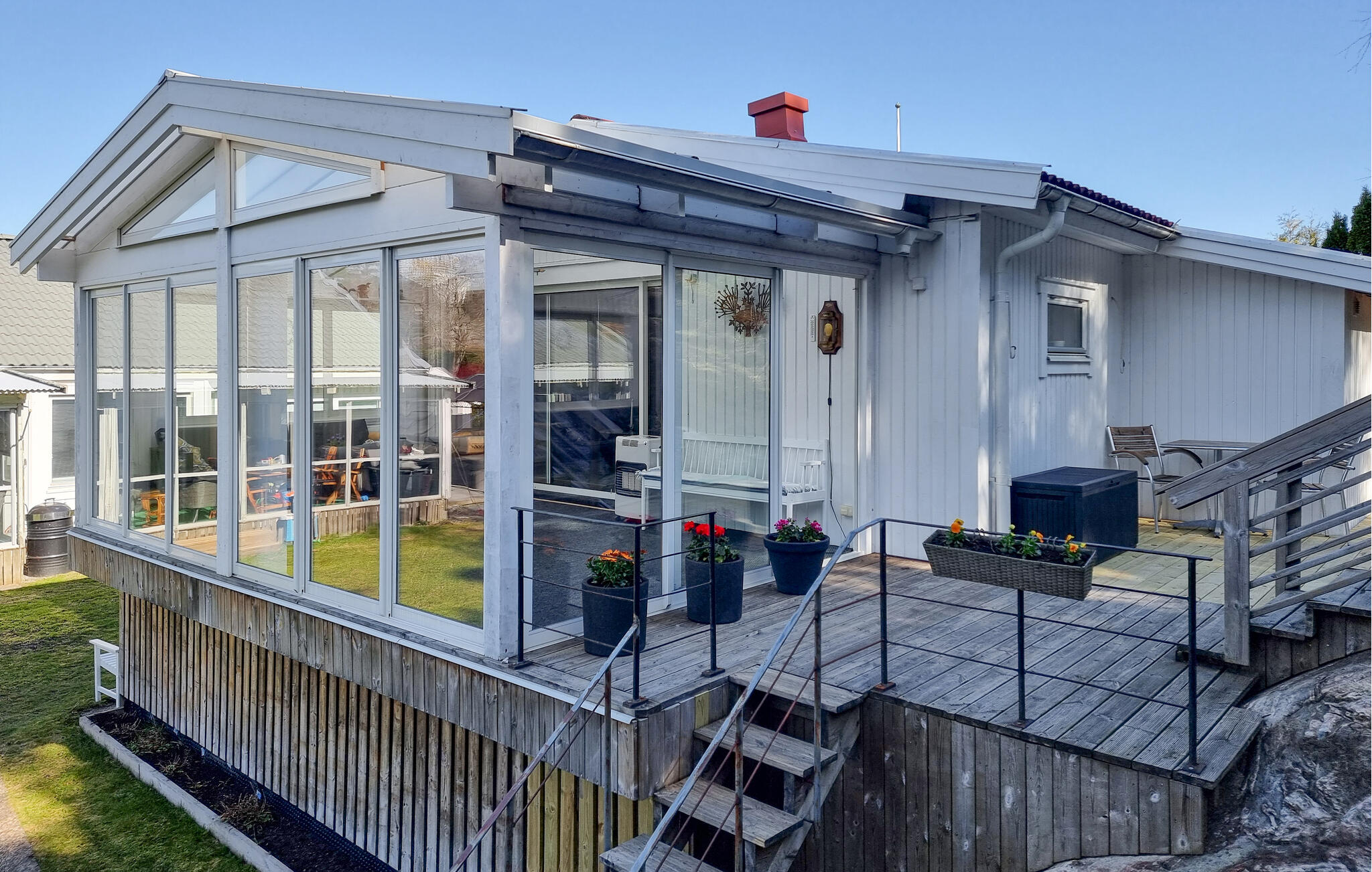 House 2 bedrooms, with garden