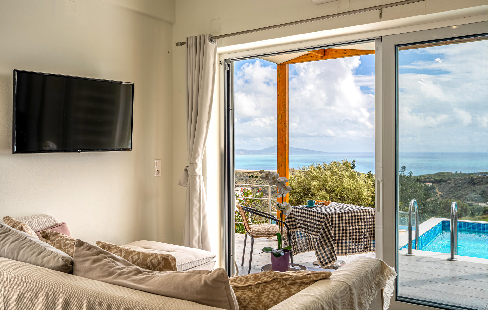 Ferienhaus 2 Schlafzimmer, mit Meerblick