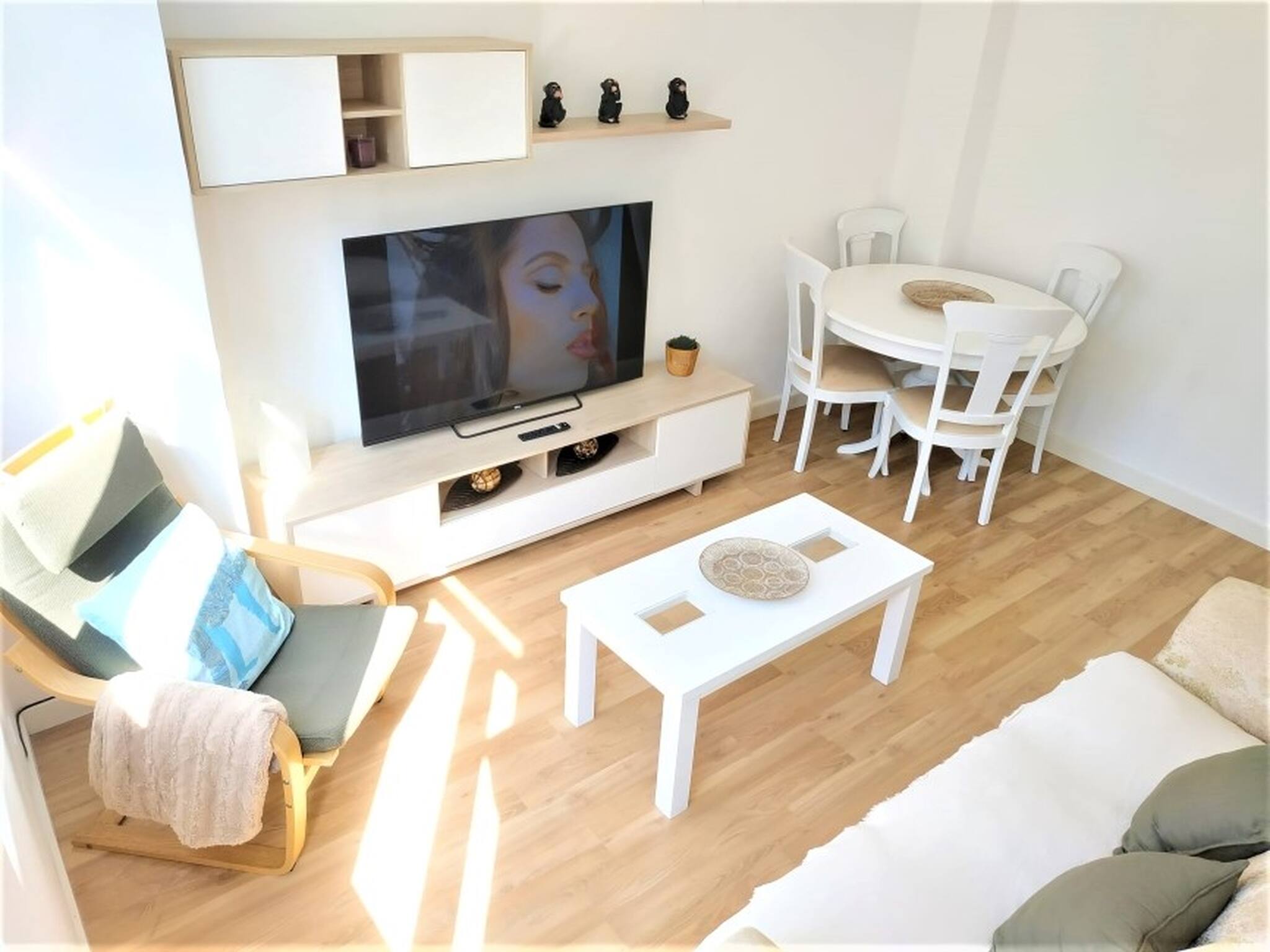 Apartamento 3 habitaciones, con wifi